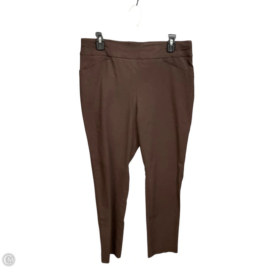 Pants Dress By Chicos In Brown, Size: 12