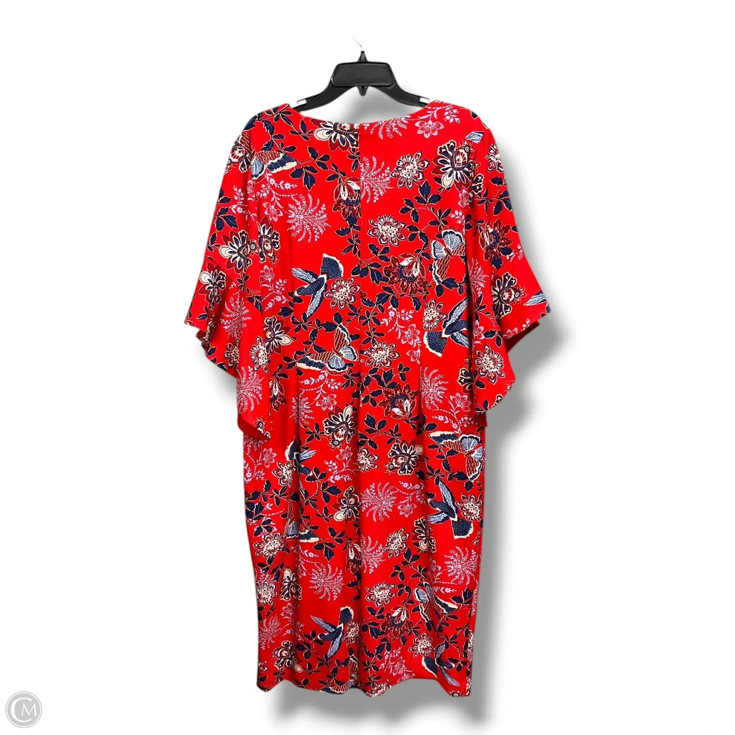 Dress Casual Midi By Rachel Roy In Red, Size: 2x