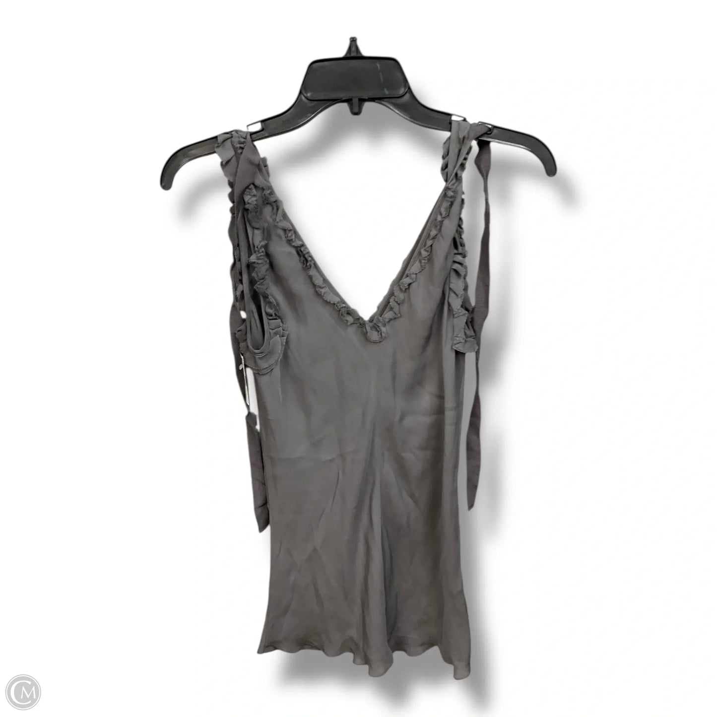 Top Sleeveless Basic By Banana Republic In Grey, Size: S