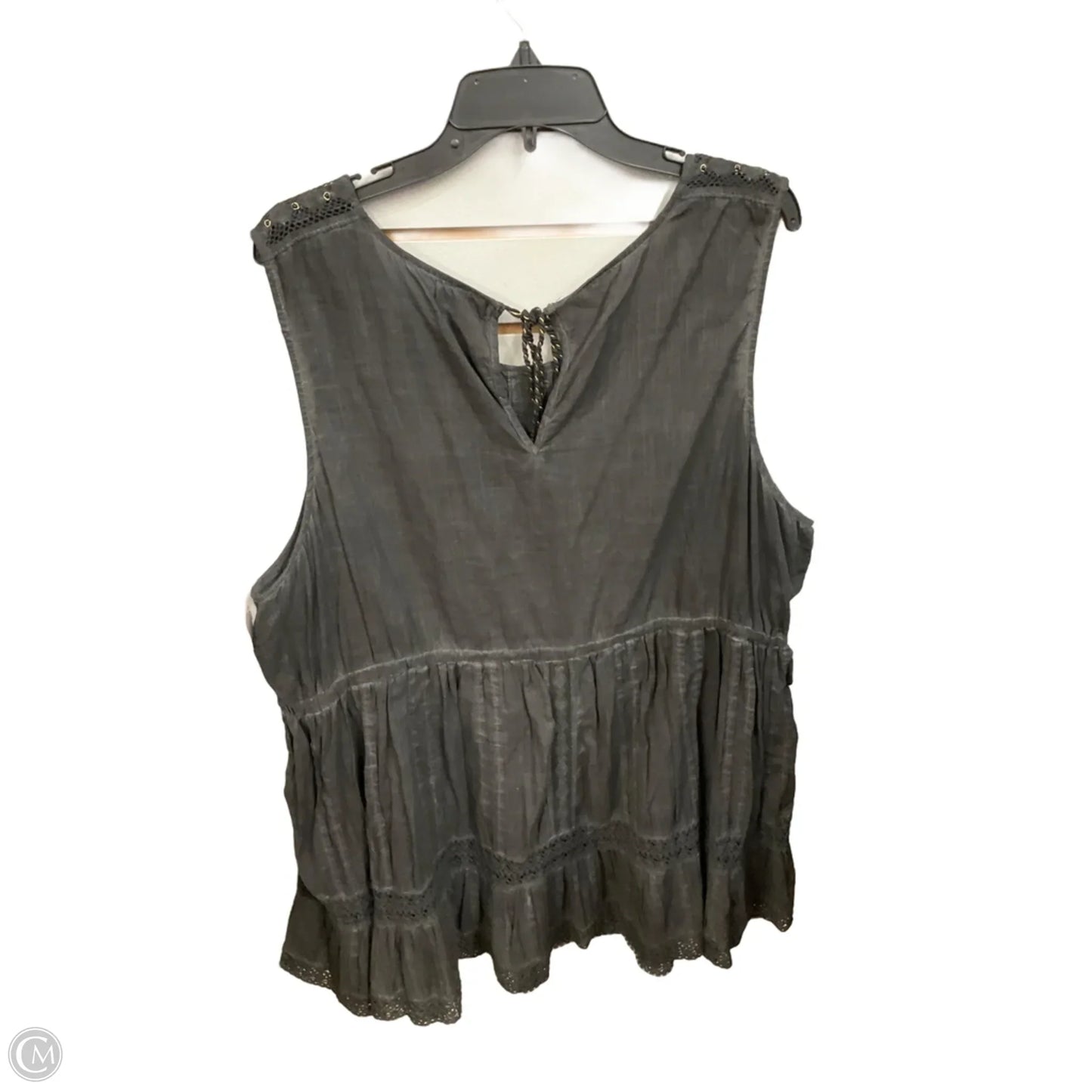 Top Sleeveless Basic By Torrid In Black, Size: 4x