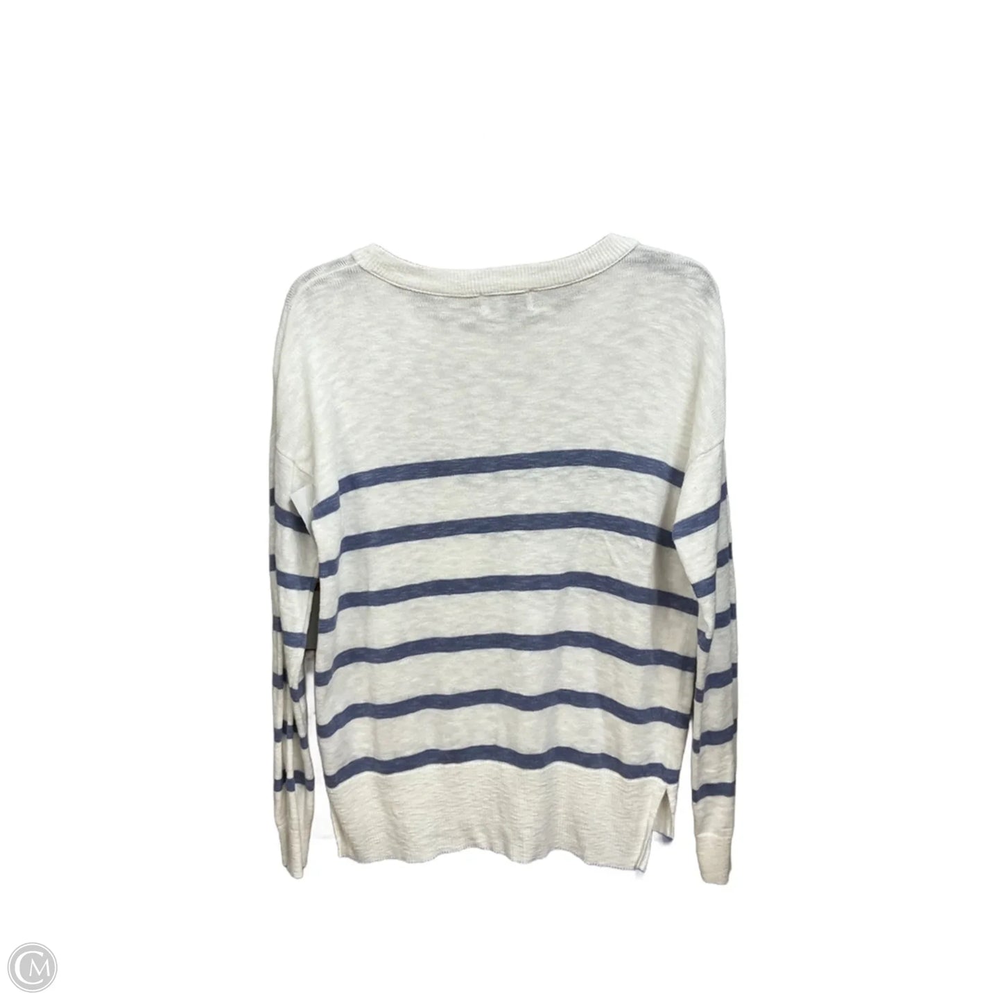 Top Long Sleeve By Be Cool In Striped Pattern, Size: M