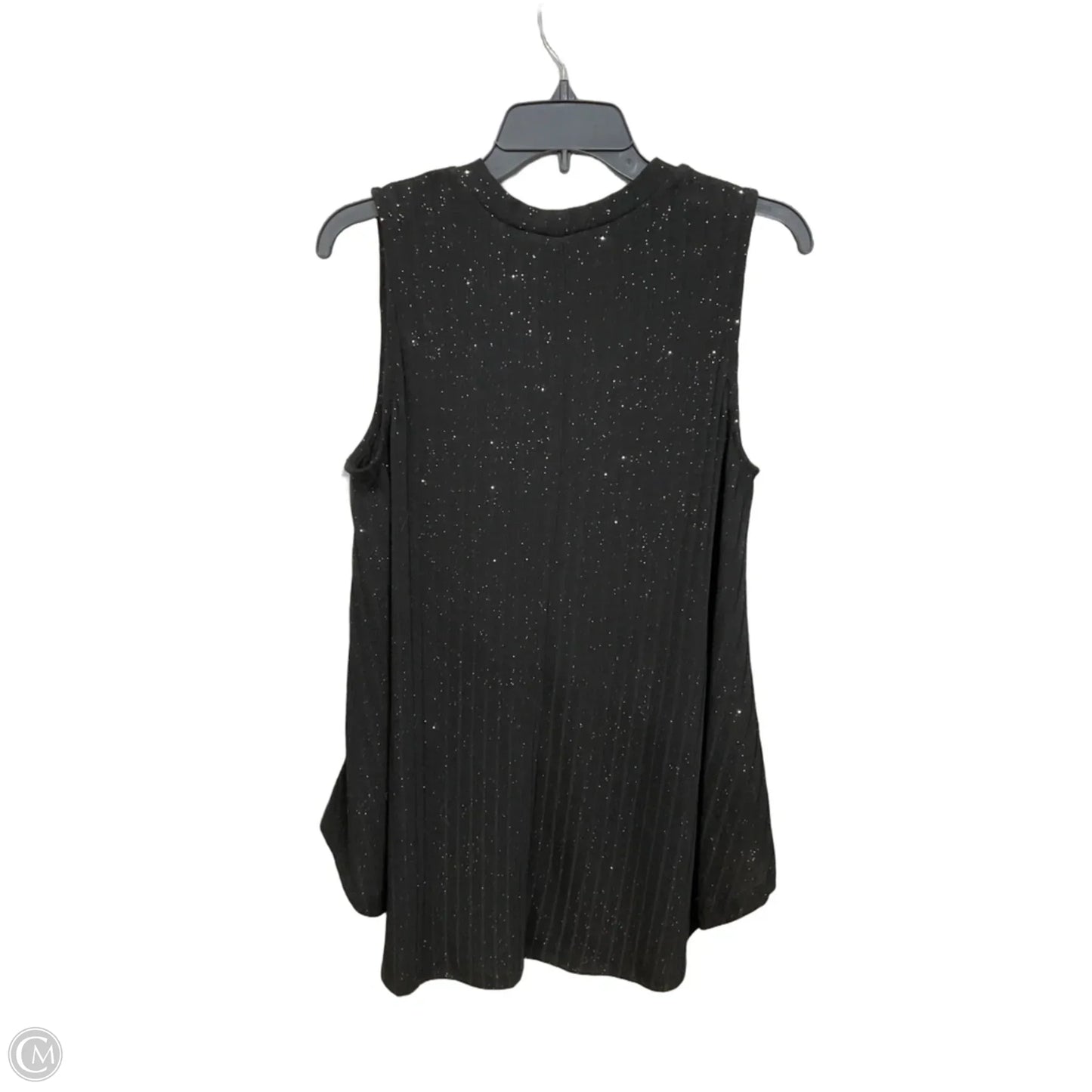 Top Sleeveless By Lane Bryant In Black, Size: L