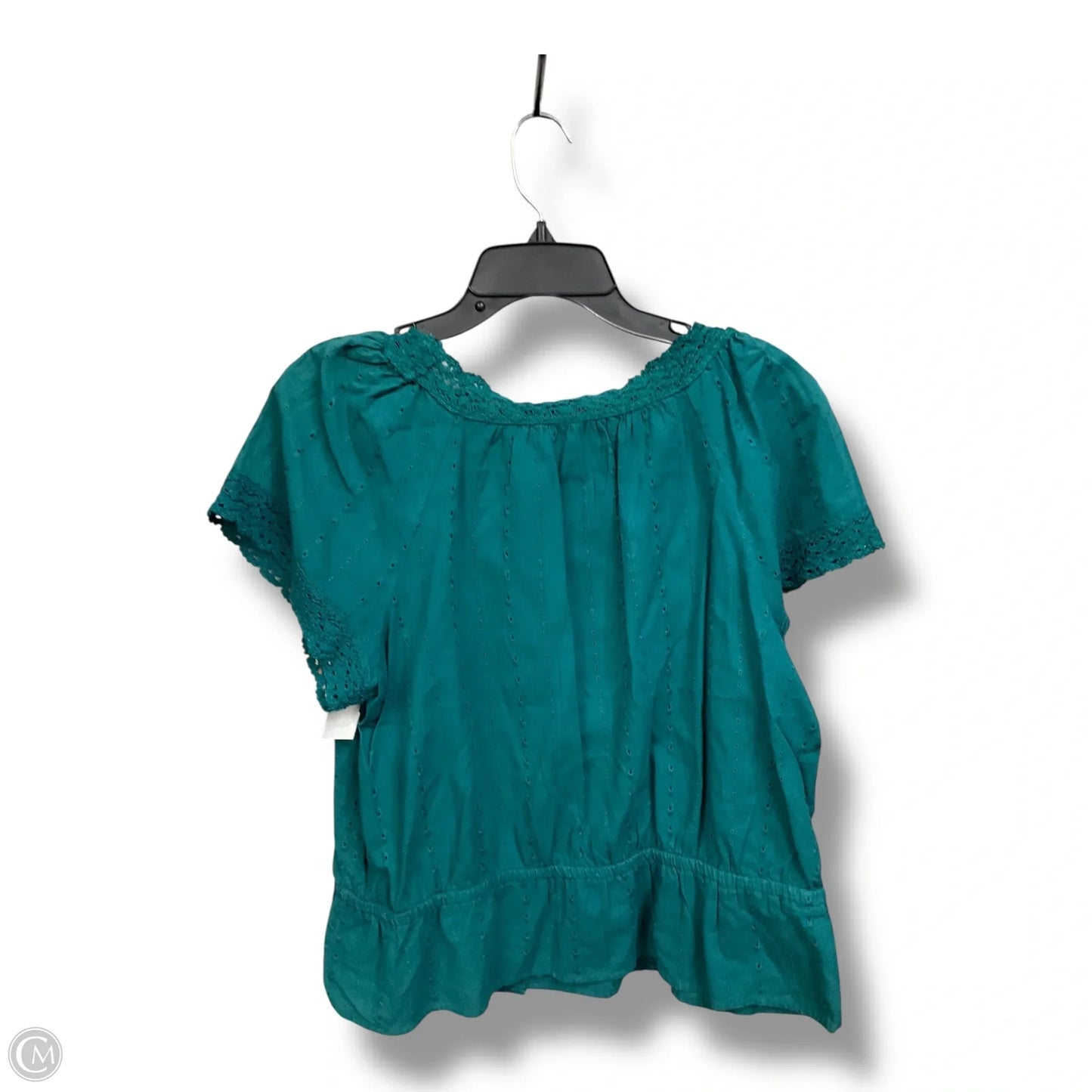 Top Short Sleeve By Sonoma In Green, Size: Xlp