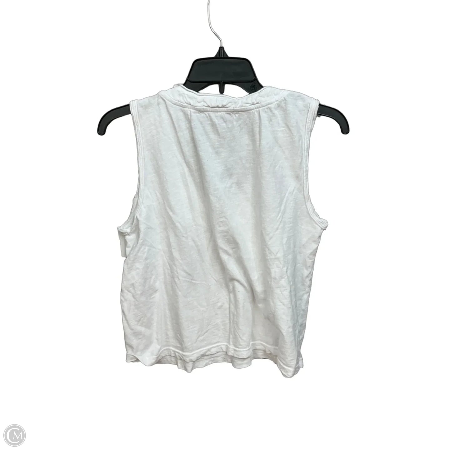 Top Sleeveless Basic By Stateside In White, Size: S