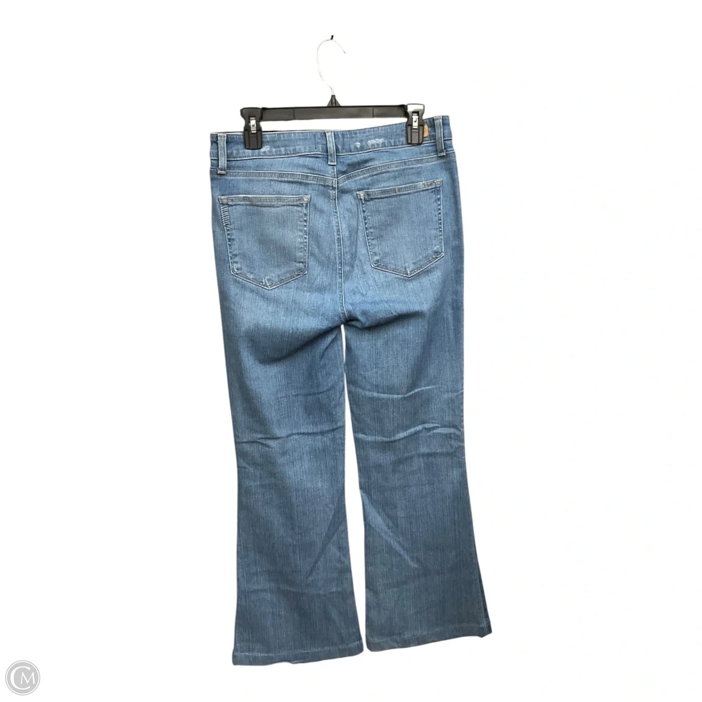 Jeans Wide Leg By Paige In Blue Denim, Size: 8