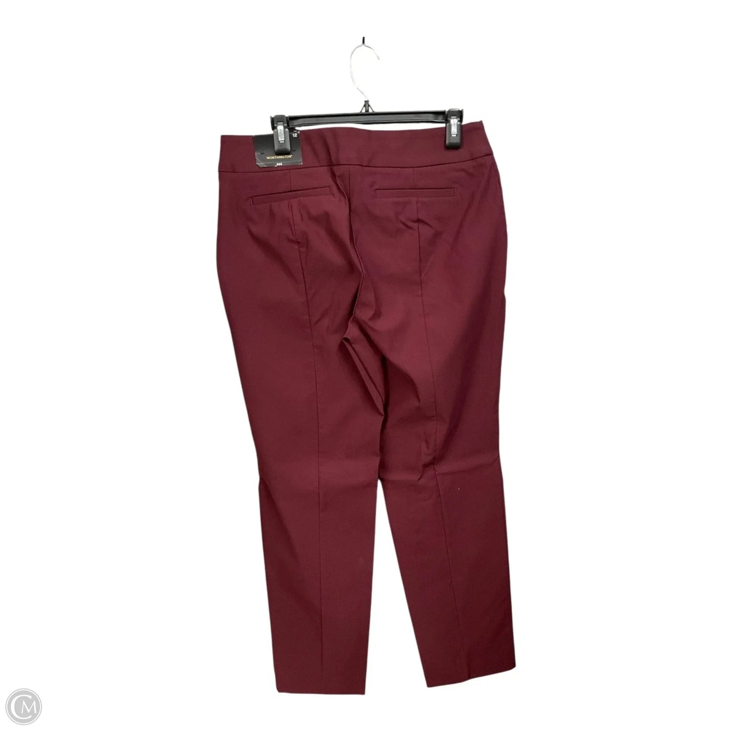 Pants Dress By Worthington In Maroon, Size: 12