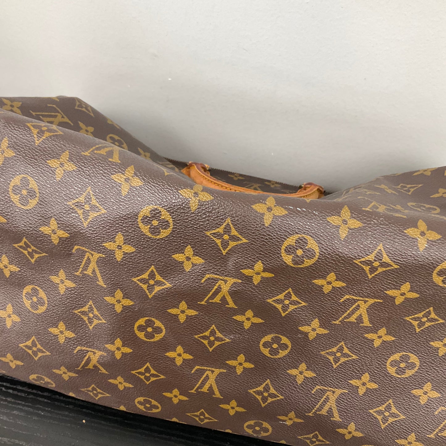 Handbag Luxury Designer By Louis Vuitton In Bronze, Size:Large
