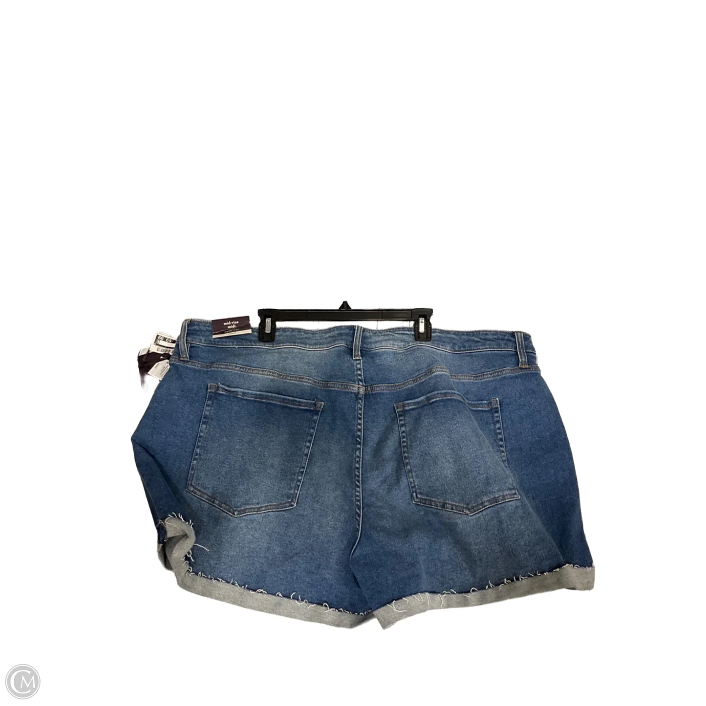 Shorts By Ava & Viv In Blue Denim, Size: 26