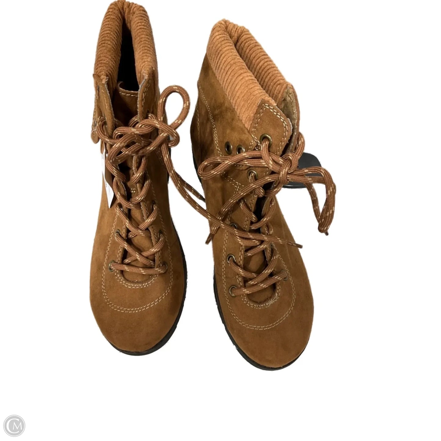 Boots Ankle Heels By St Johns Bay In Tan, Size: 6