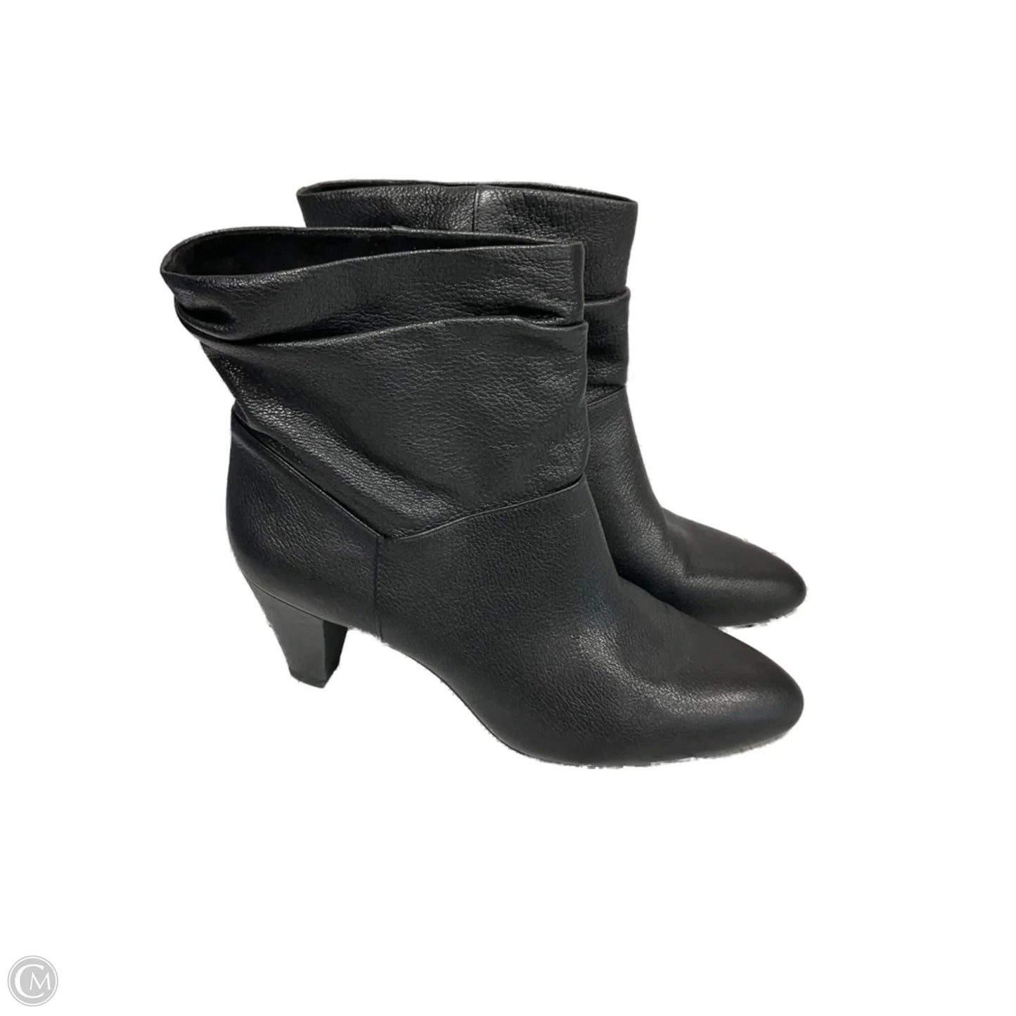 Boots Mid-calf Heels By Alex Marie In Black, Size: 11