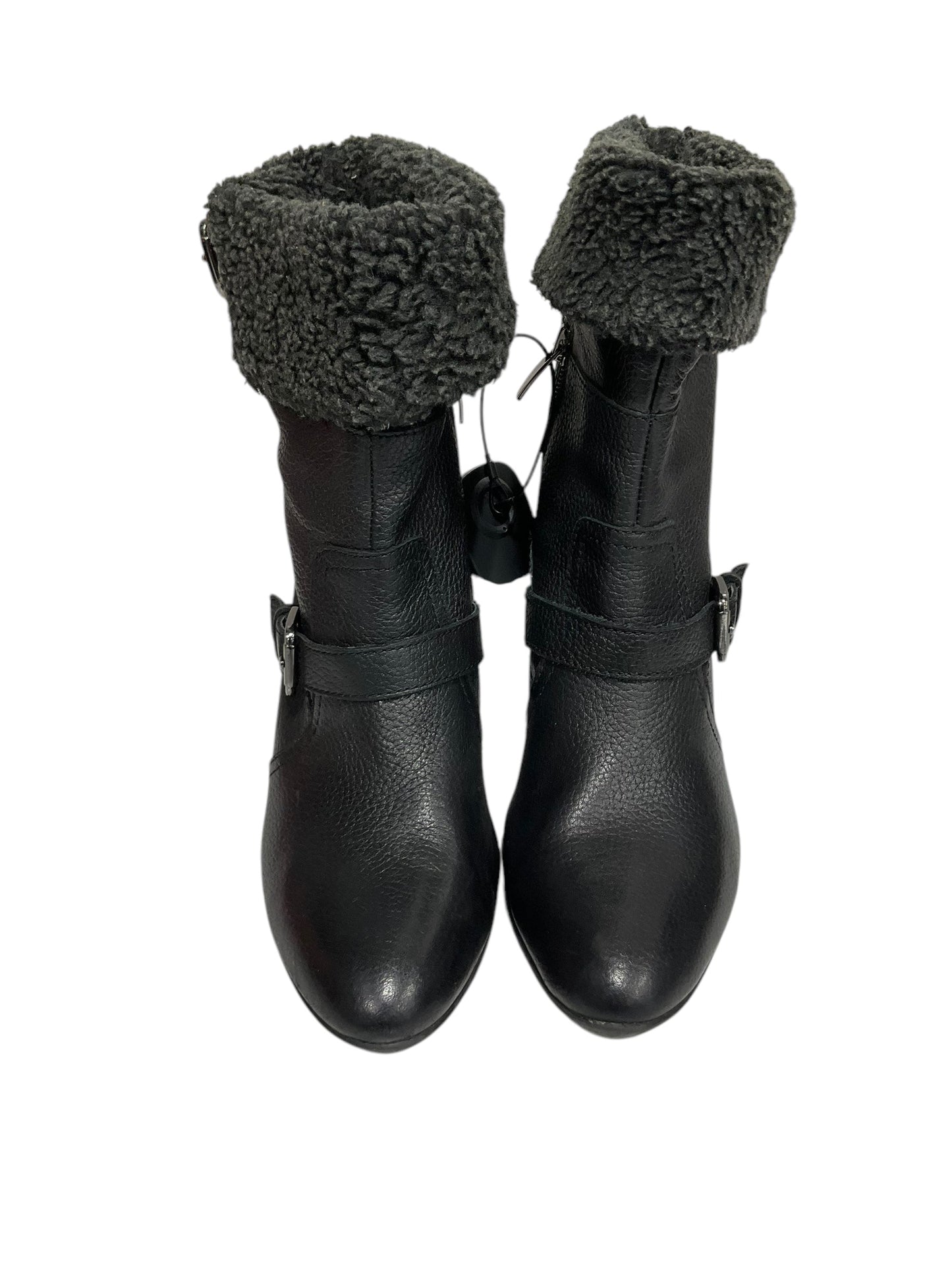 Boots Ankle Heels By Anne Klein In Black, Size: 7.5
