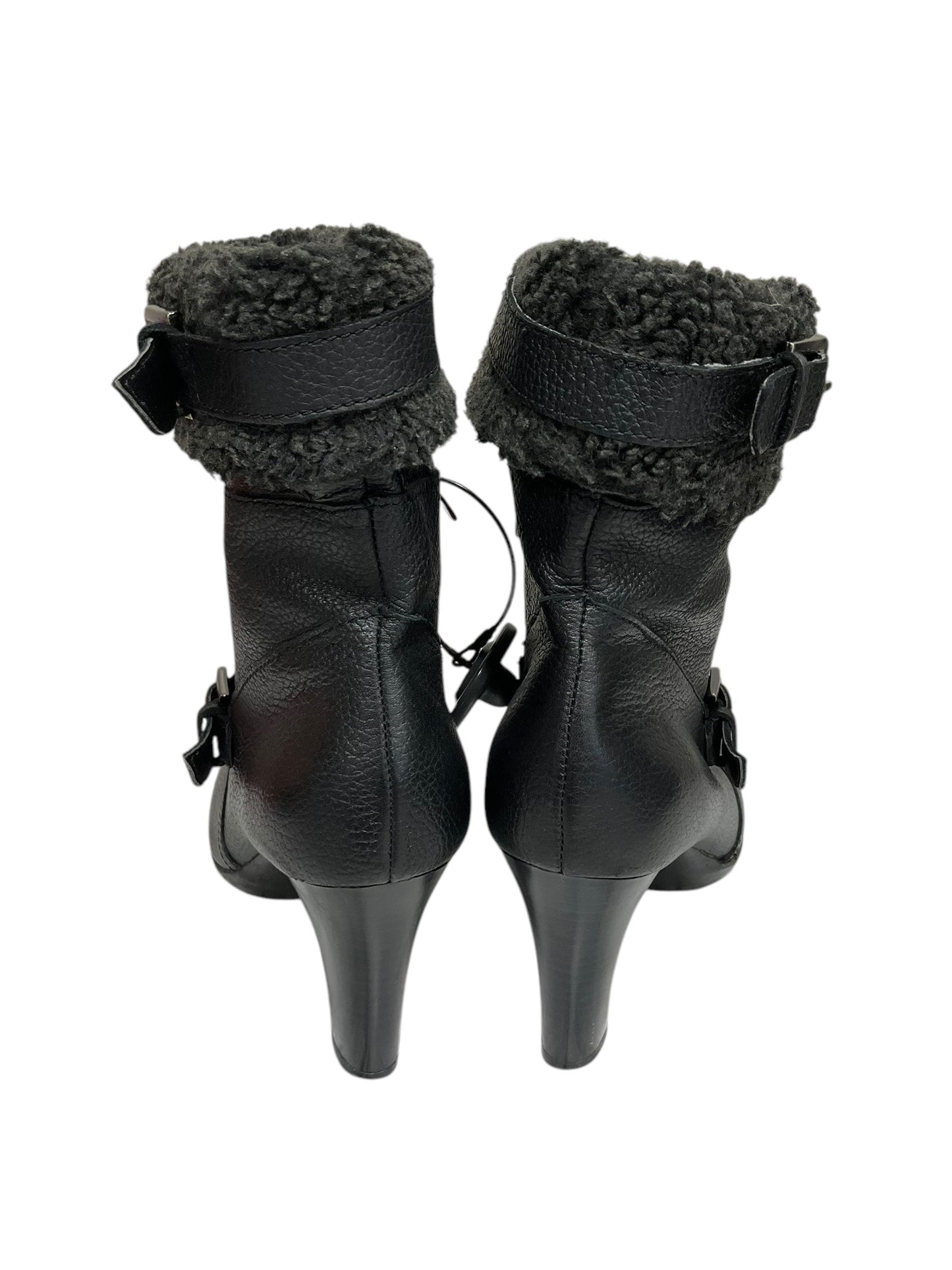 Boots Ankle Heels By Anne Klein In Black, Size: 7.5