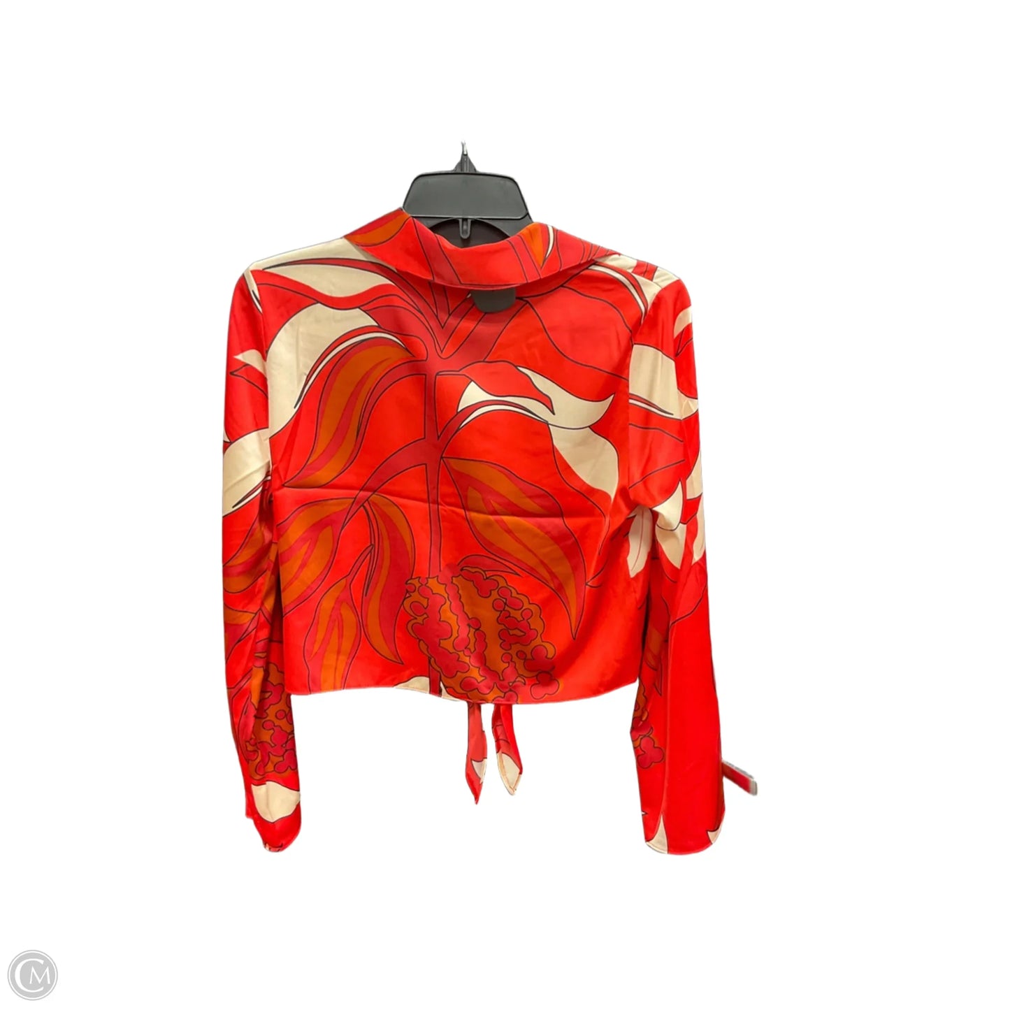 Top Long Sleeve By Rachel Zoe In Red, Size: Xs