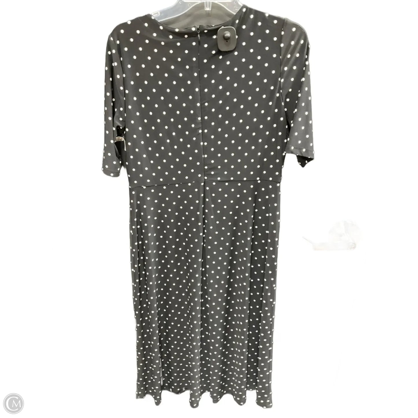 Dress Casual Short By Anne Klein In Polkadot Pattern, Size: 8