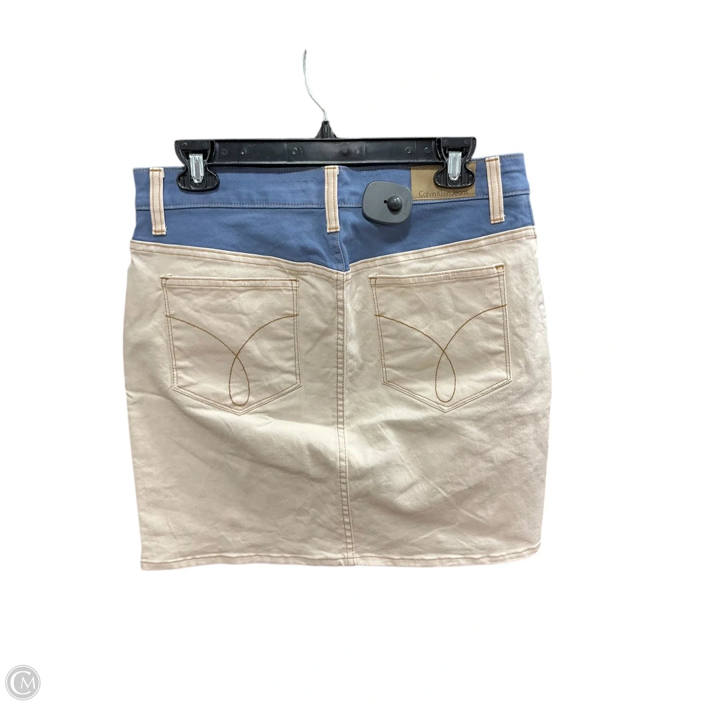 Skirt Mini & Short By Calvin Klein In Beige, Size: 12