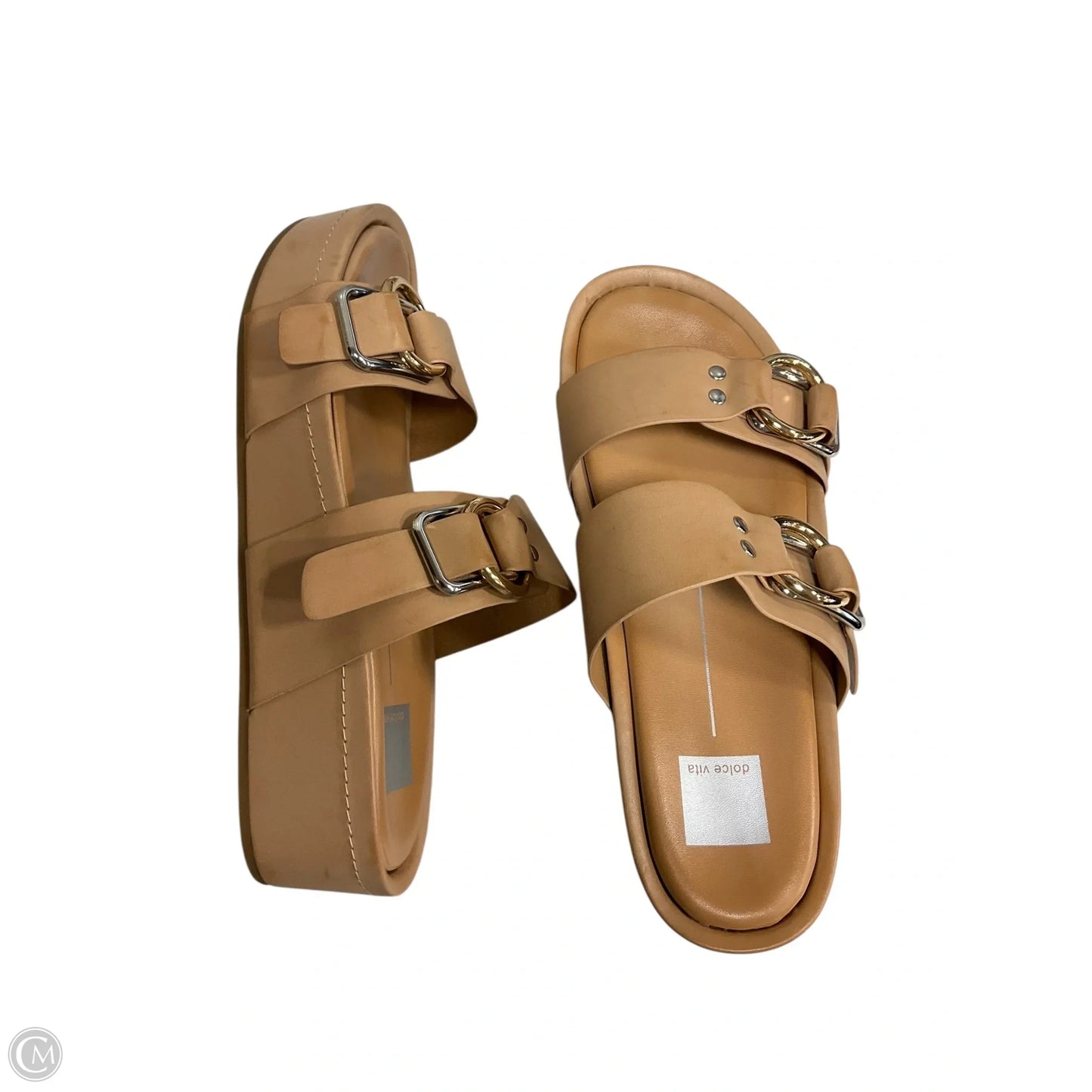 Sandals Flats By Dolce Vita In Beige, Size: 10