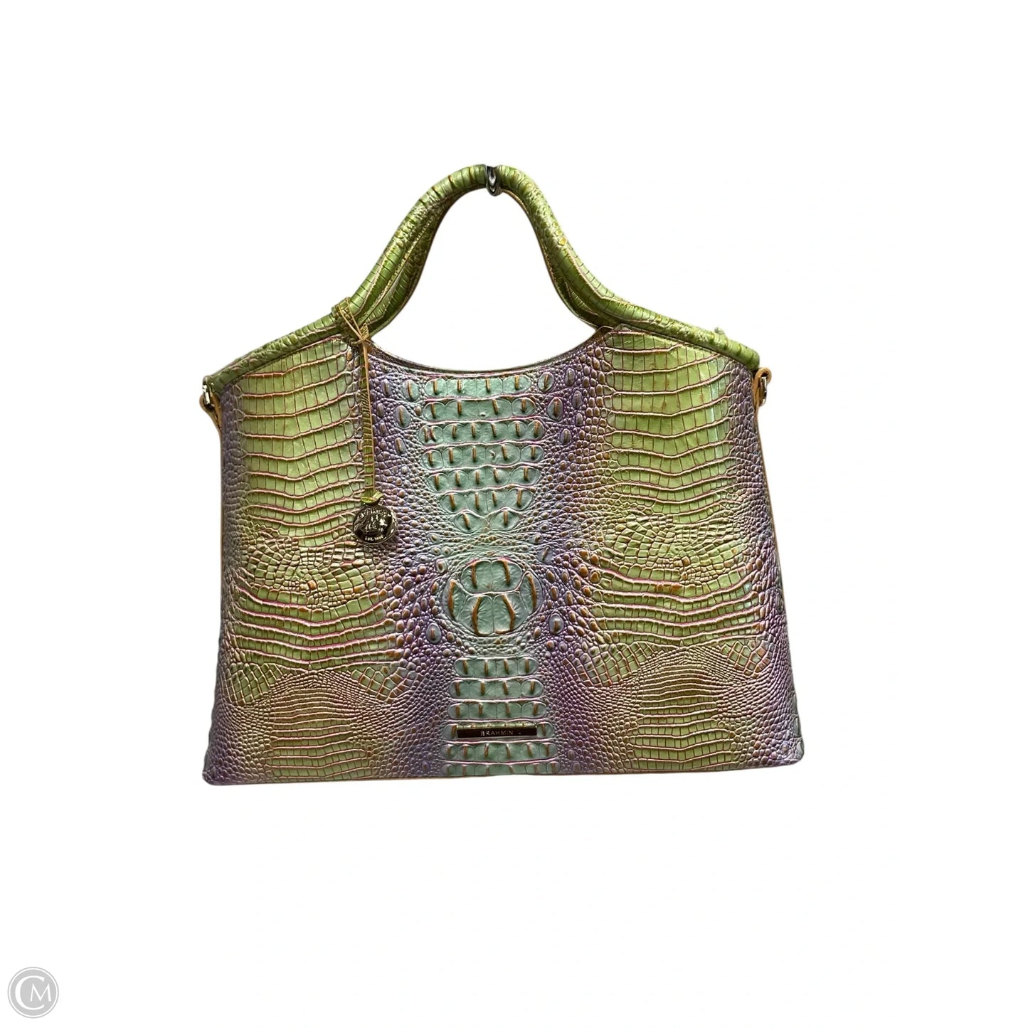 Handbag Designer By Brahmin, Size: Large