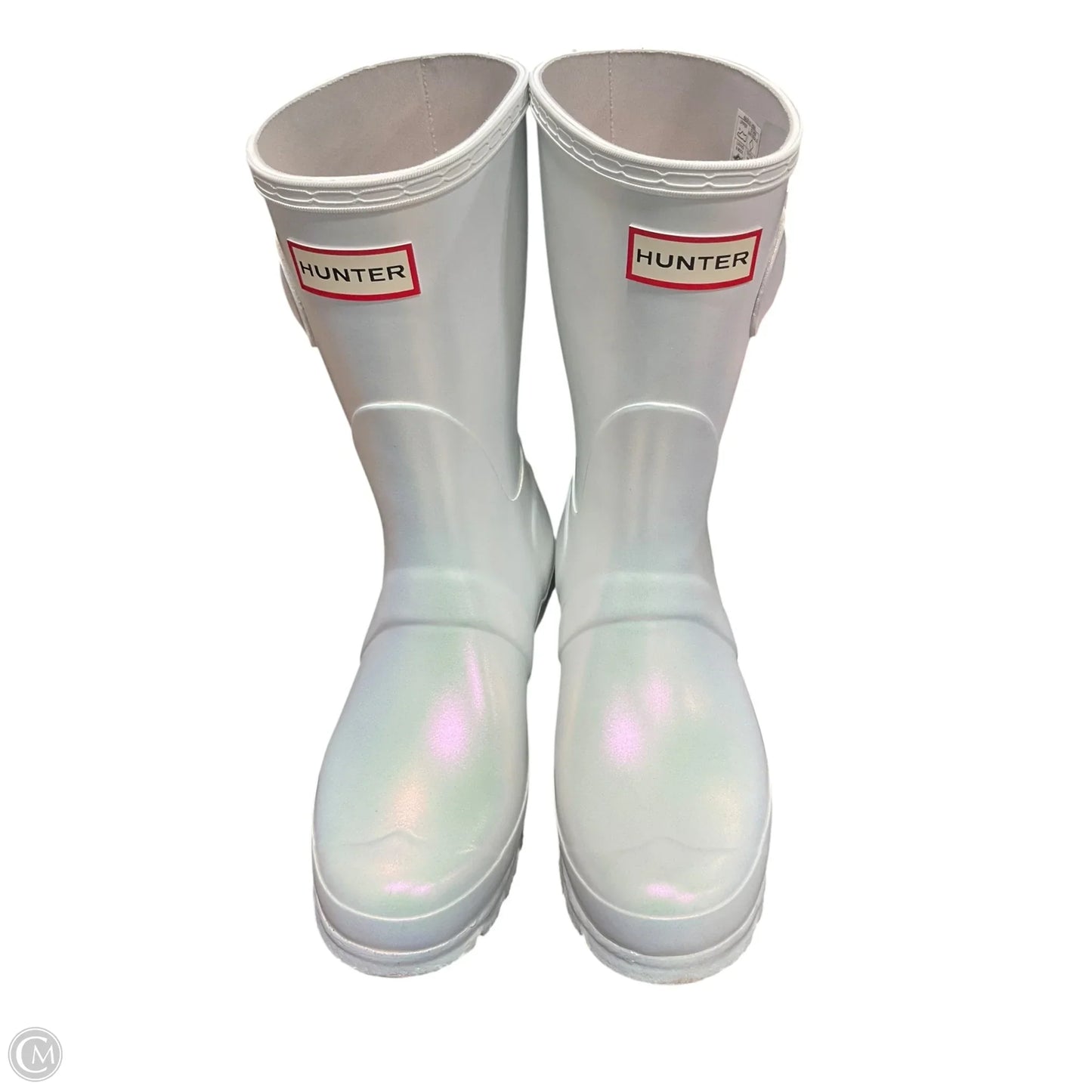 Boots Knee Heels By Hunter In White, Size: 7