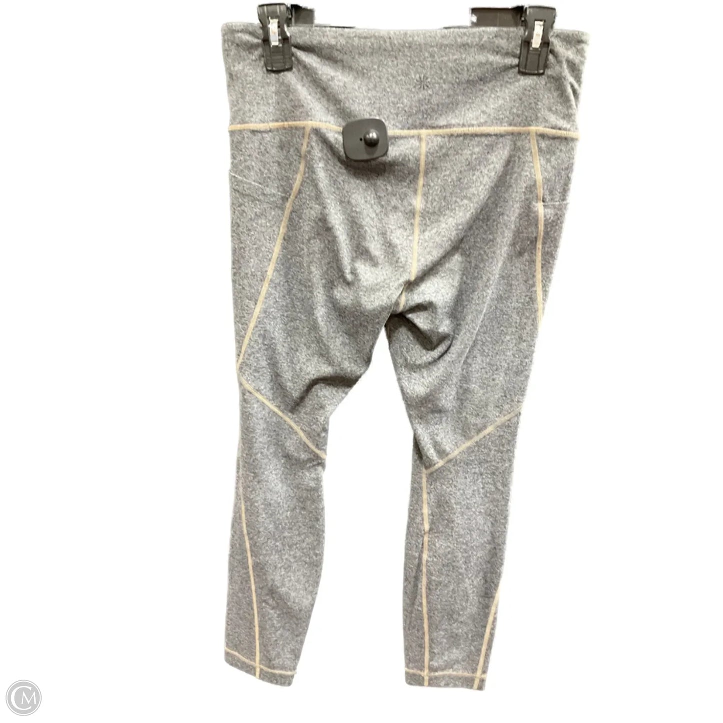 Athletic Leggings By Athleta In Grey, Size: Mp