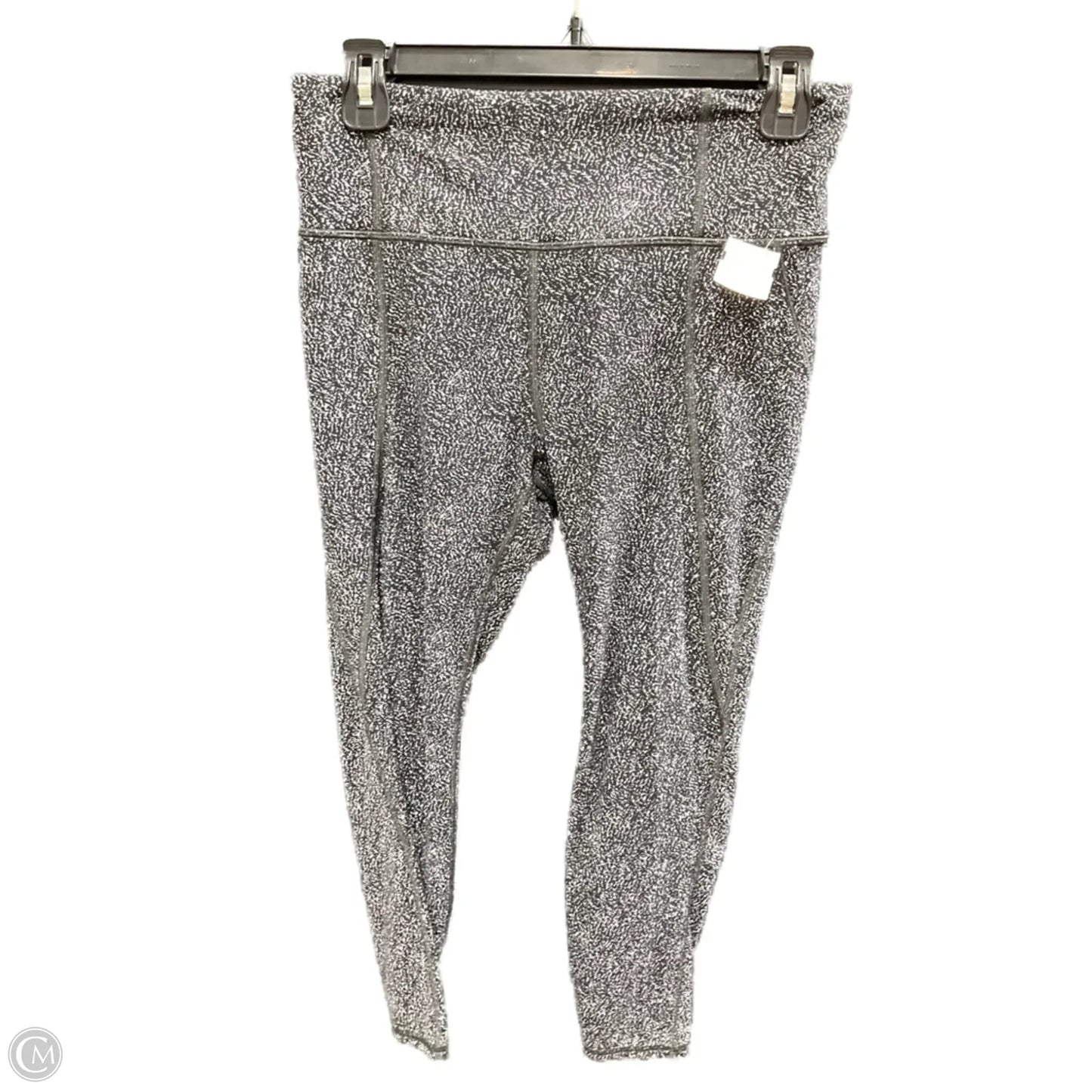 Athletic Leggings By Athleta In Black & White, Size: Mp
