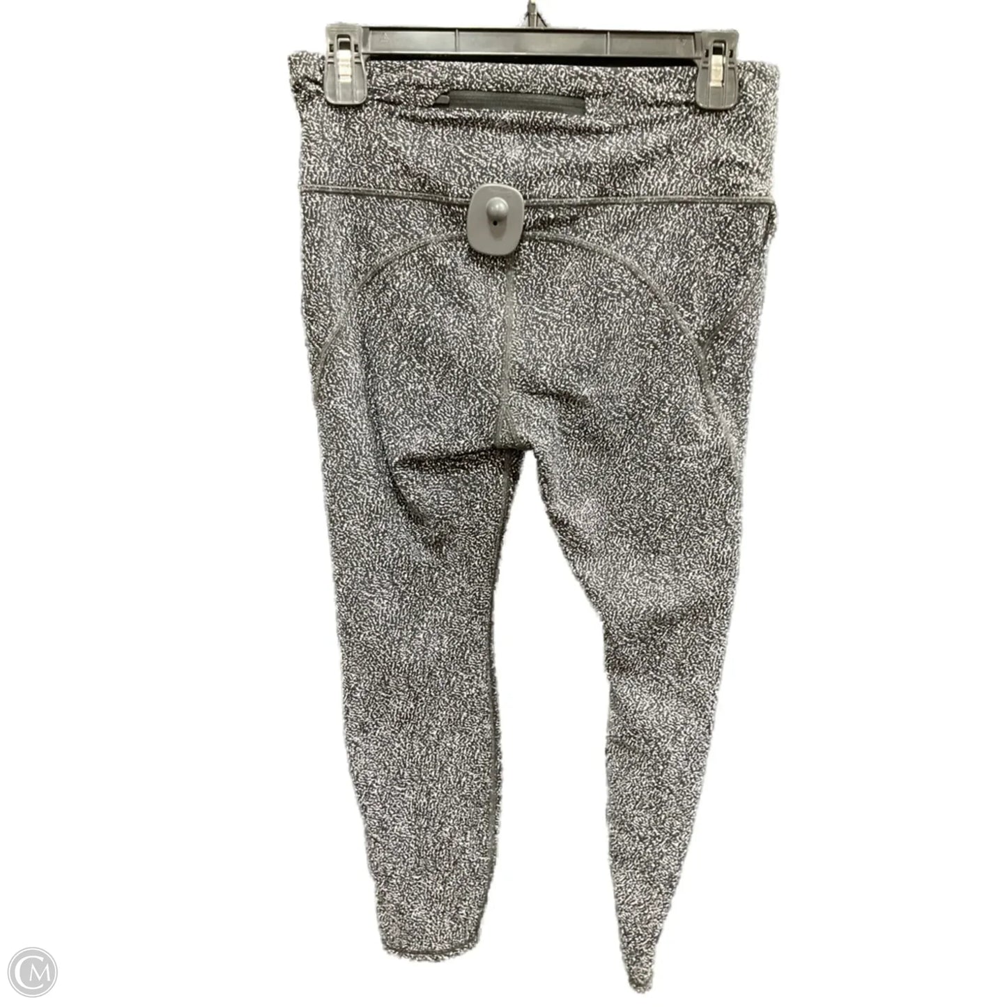 Athletic Leggings By Athleta In Black & White, Size: Mp
