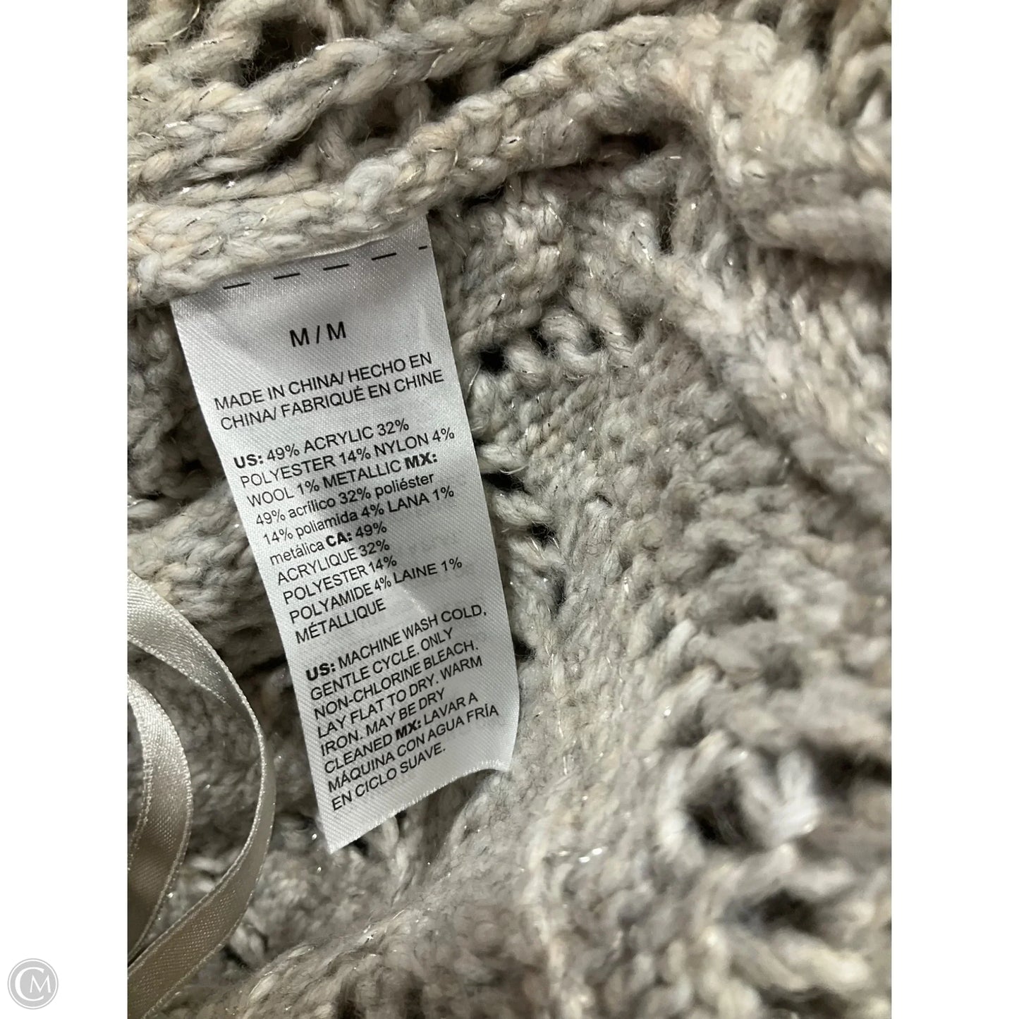 Sweater By White House Black Market In Beige, Size: M