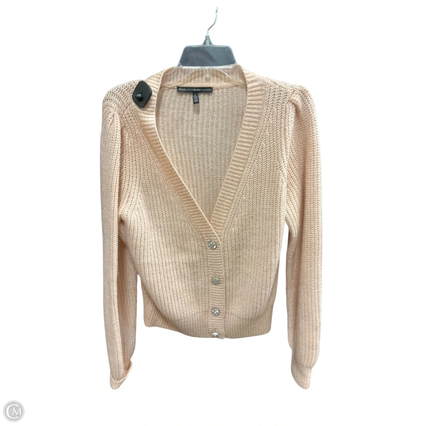 Sweater Cardigan By White House Black Market In Pink, Size: L