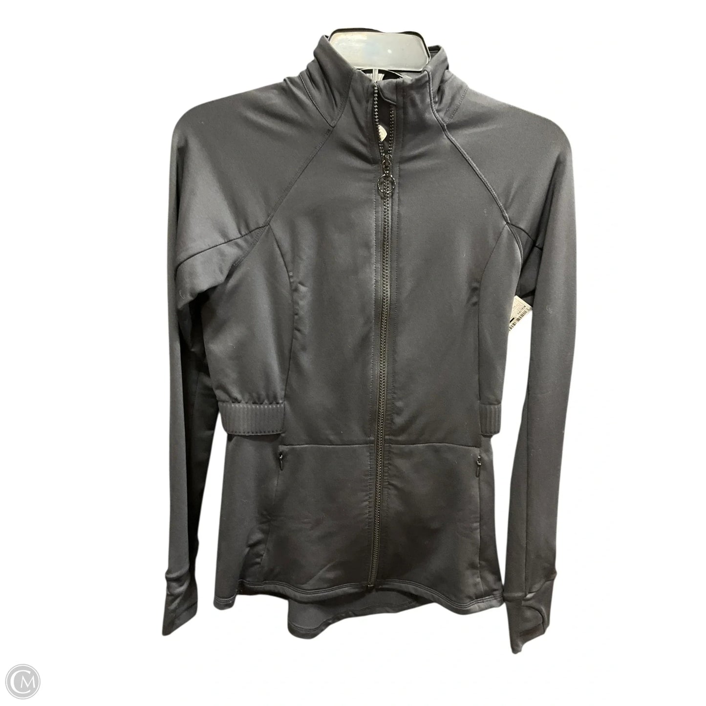 Athletic Jacket By Fabletics In Black, Size: Xs