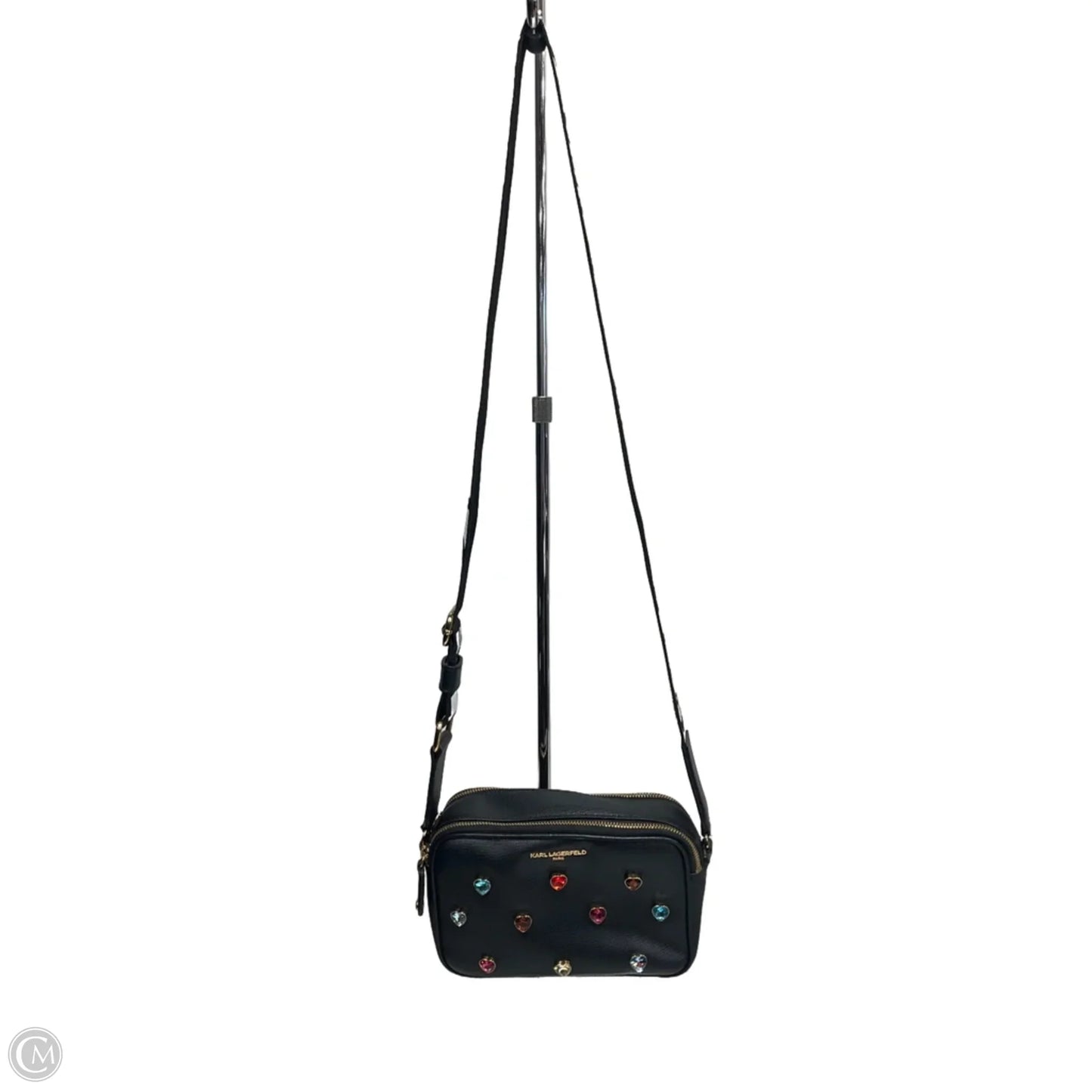 Handbag Designer By Karl Lagerfeld, Size: Medium