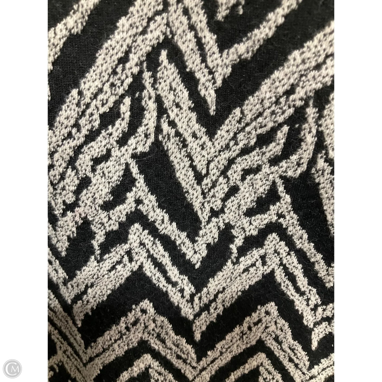 Dress Casual Short By Cato In Black & White, Size: Xl