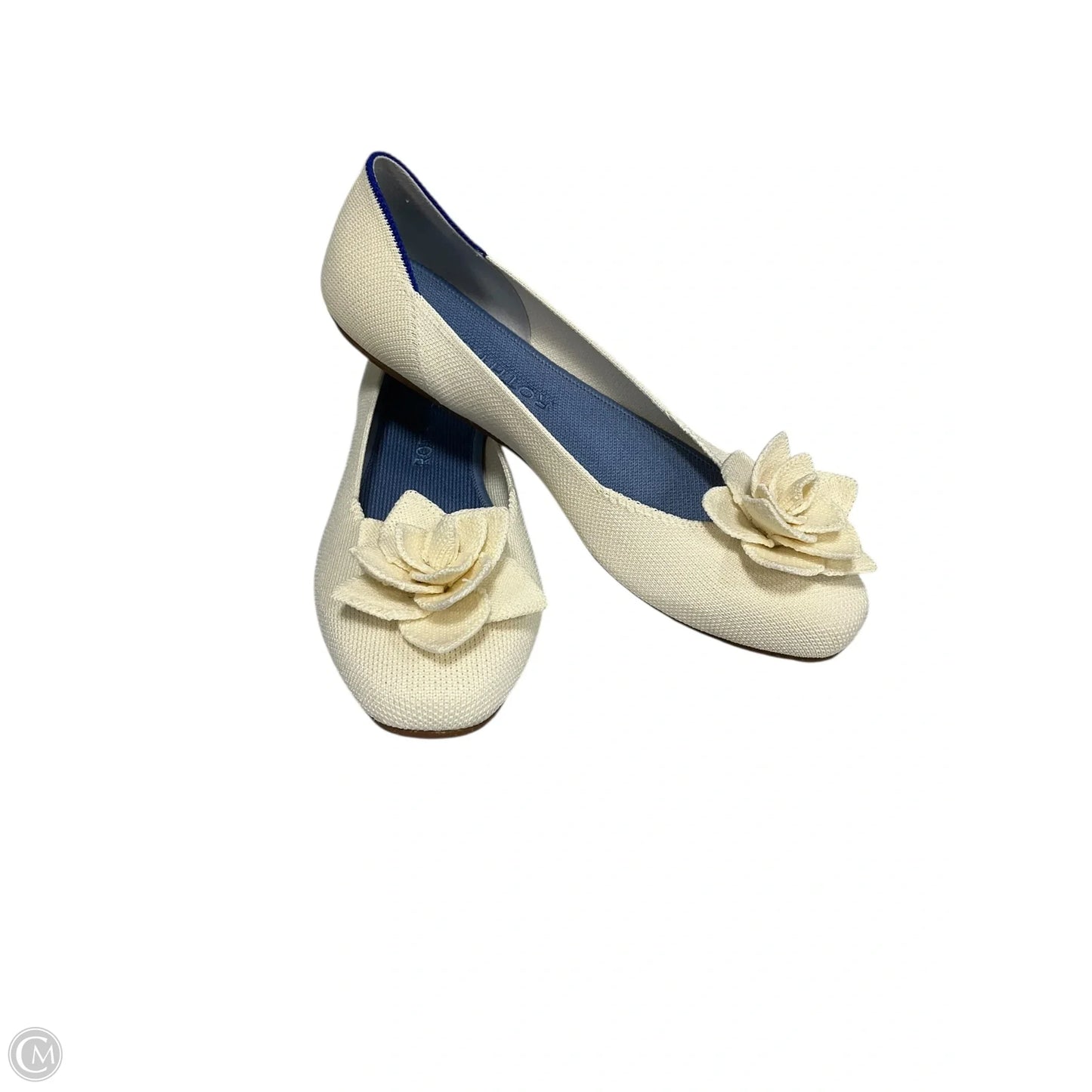 Shoes Flats By Rothys In Cream, Size: 8