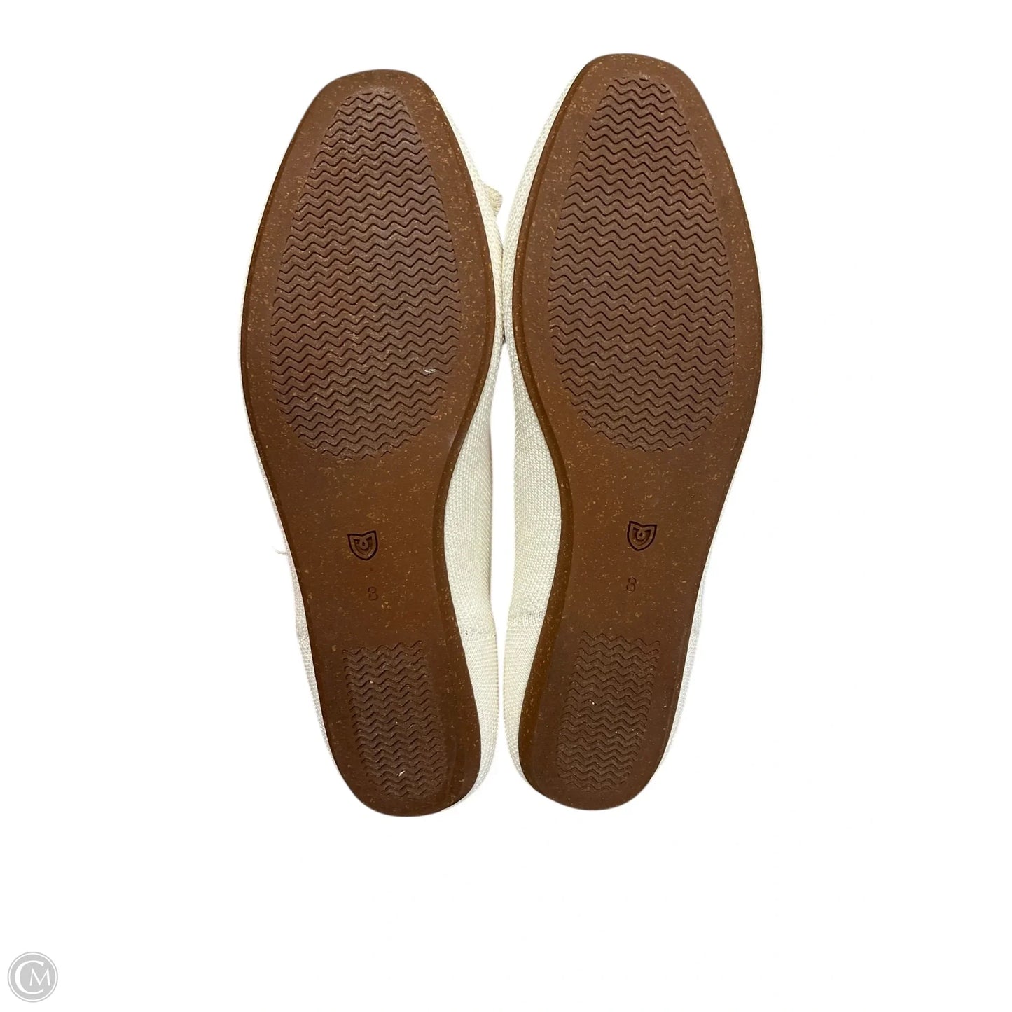 Shoes Flats By Rothys In Cream, Size: 8