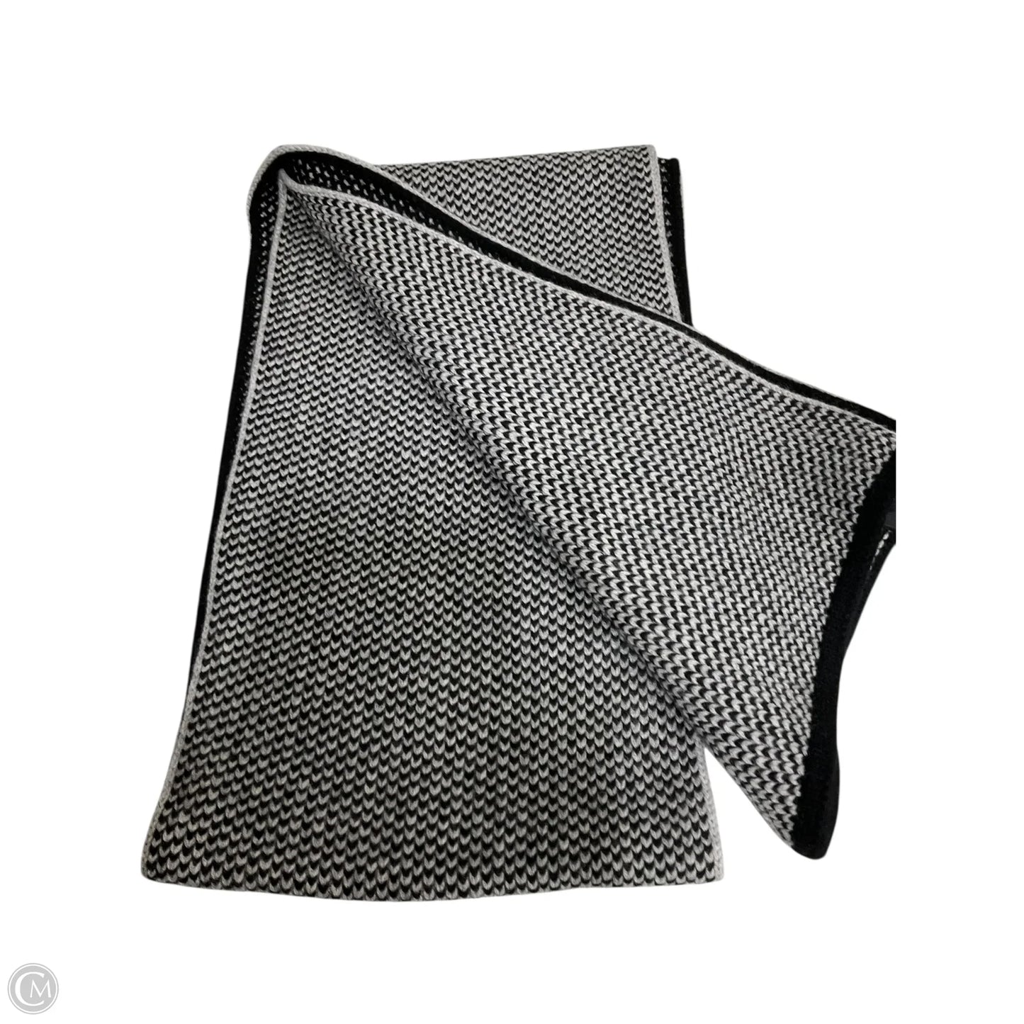 Scarf Winter By Cma In Black & White