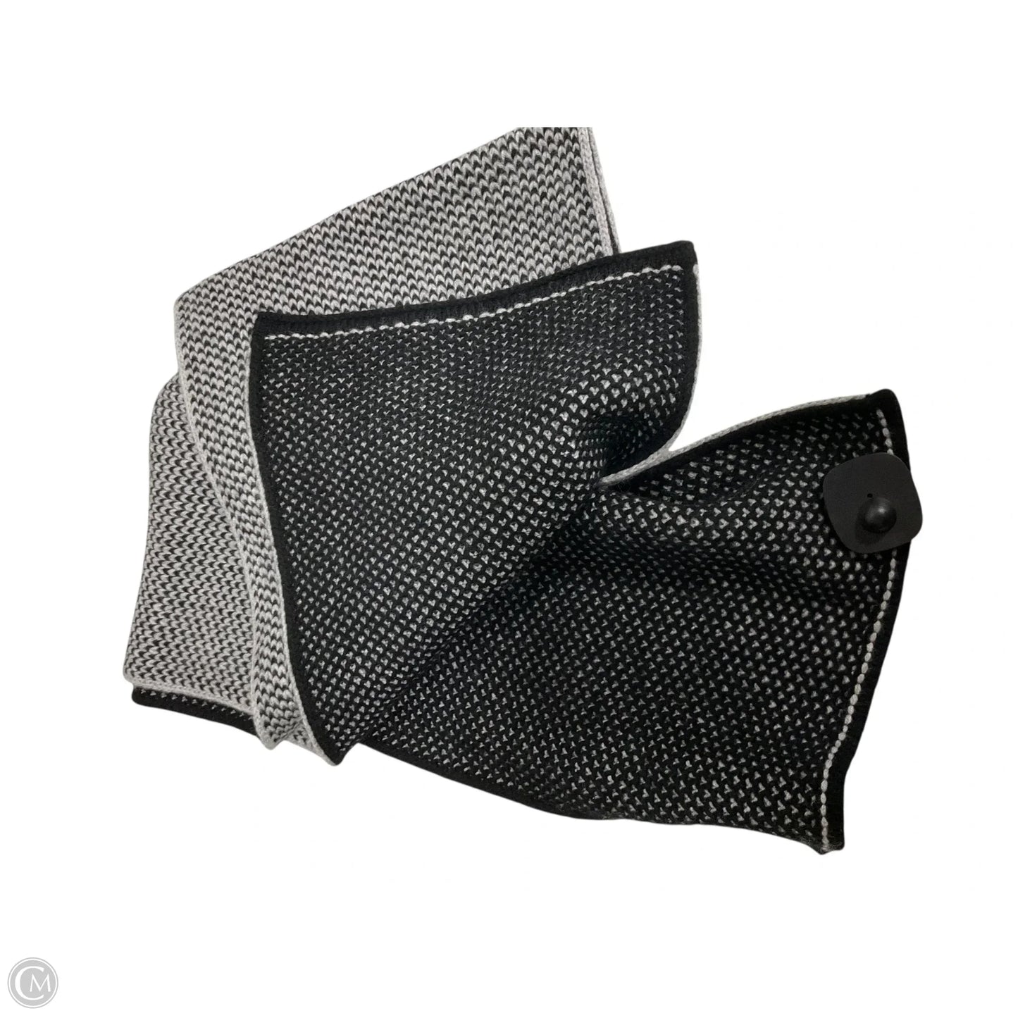 Scarf Winter By Cma In Black & White