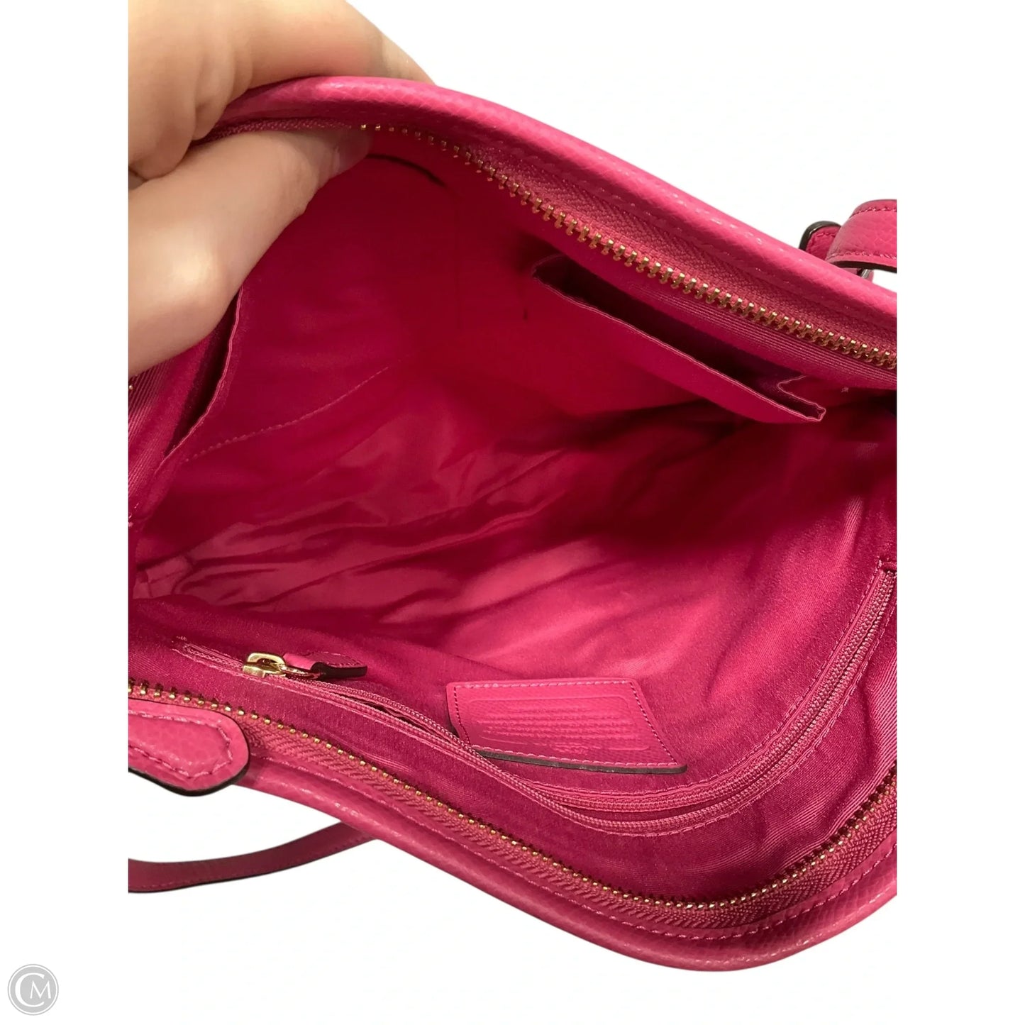 Handbag Designer By Coach, Size: Medium
