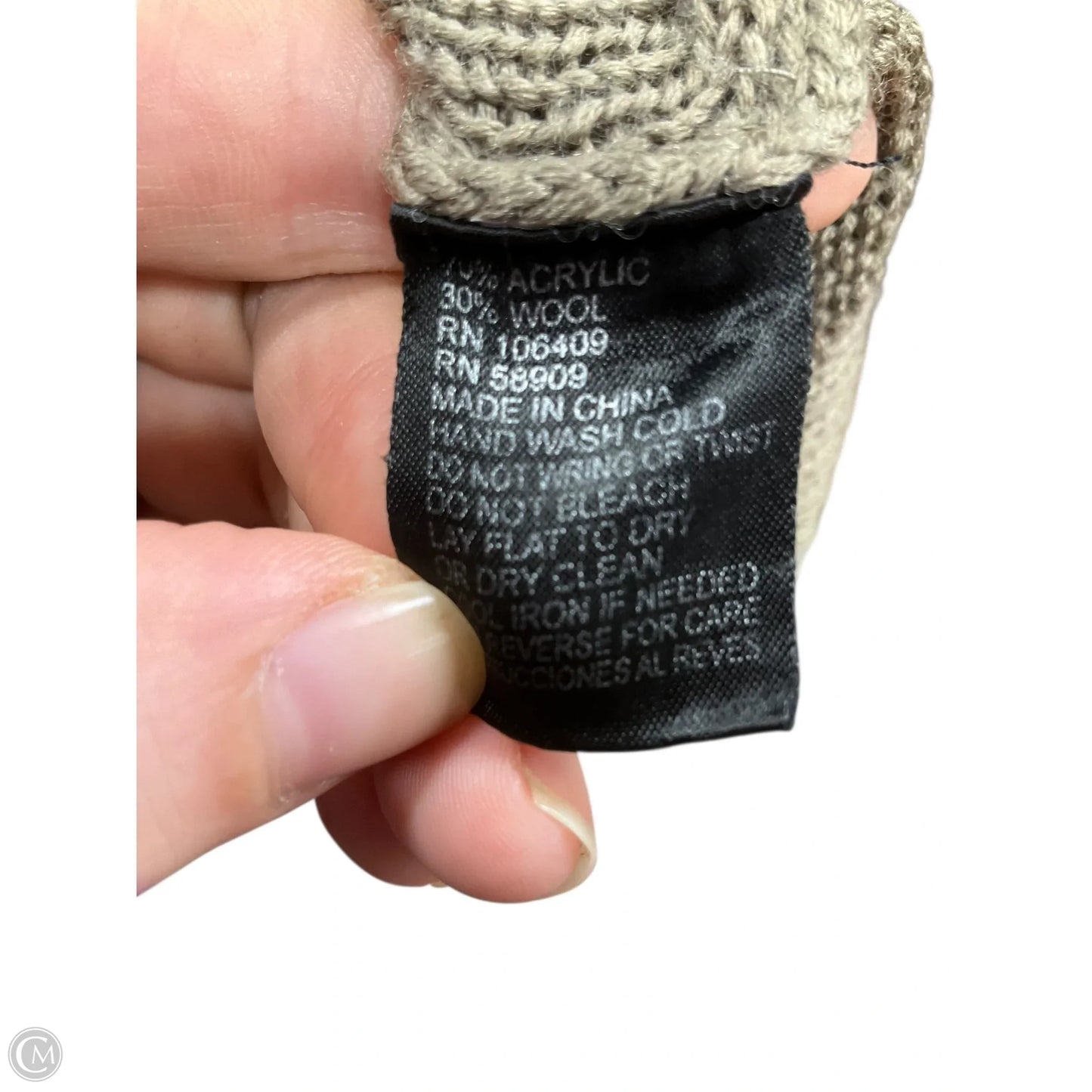 Dress Sweater By Cremieux In Green, Size: M