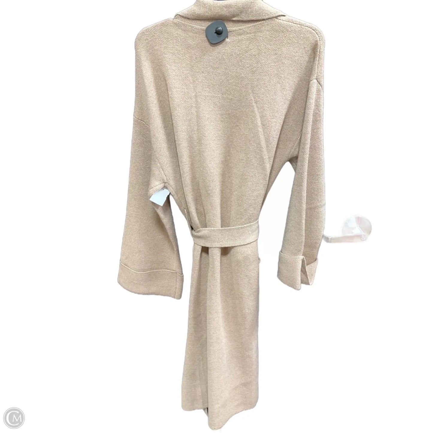 Sweater Cardigan By Bluivy In Tan, Size: L
