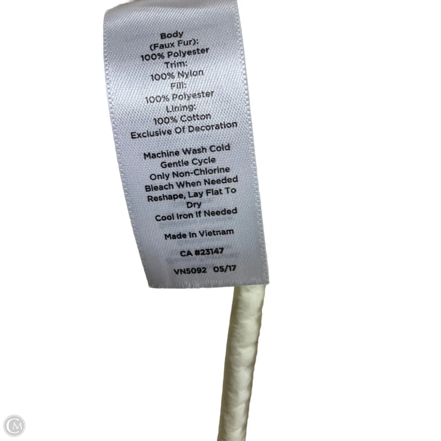 Athletic Fleece By Talbots In Cream, Size: S