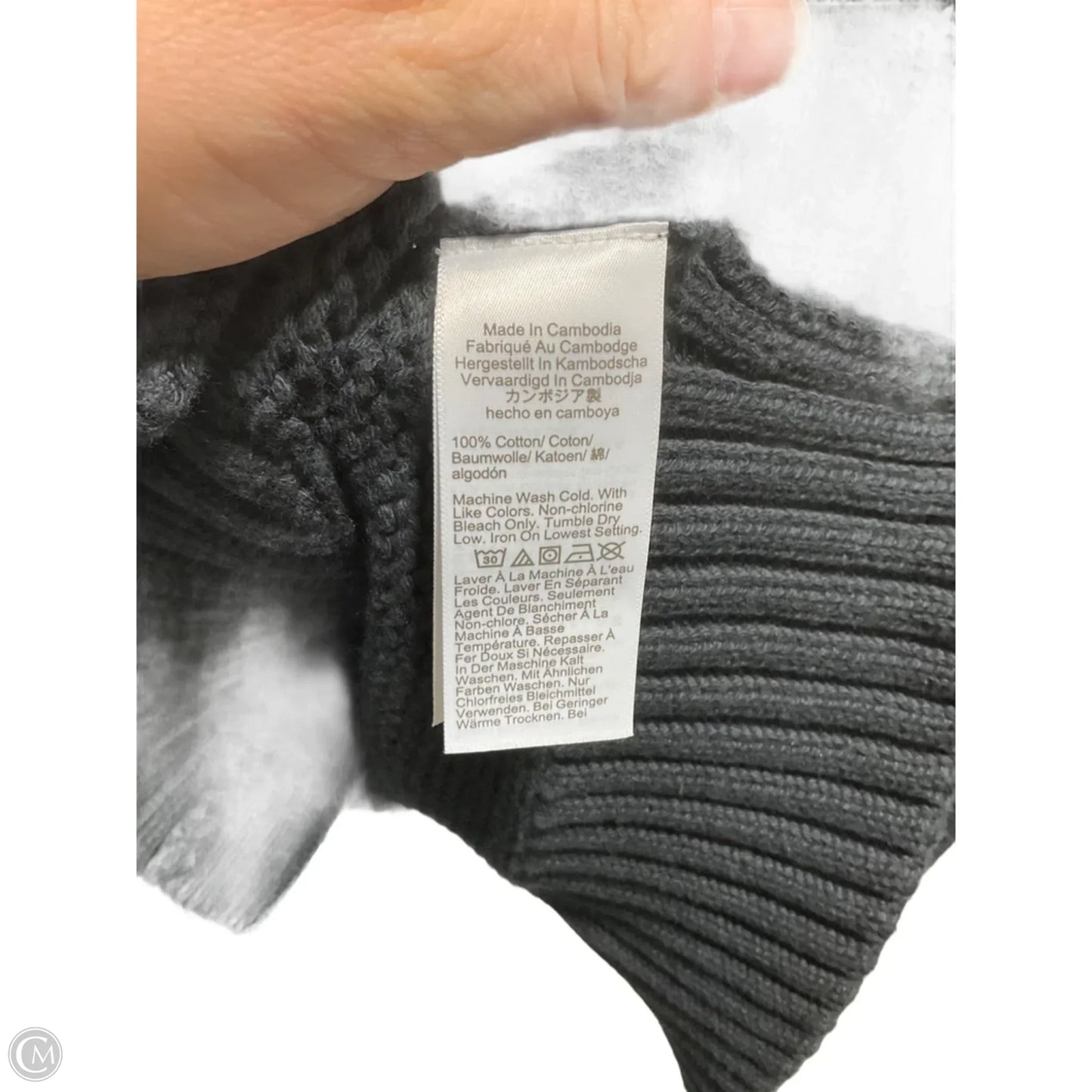 Sweater Cardigan By J. Crew In Black, Size: Xxs