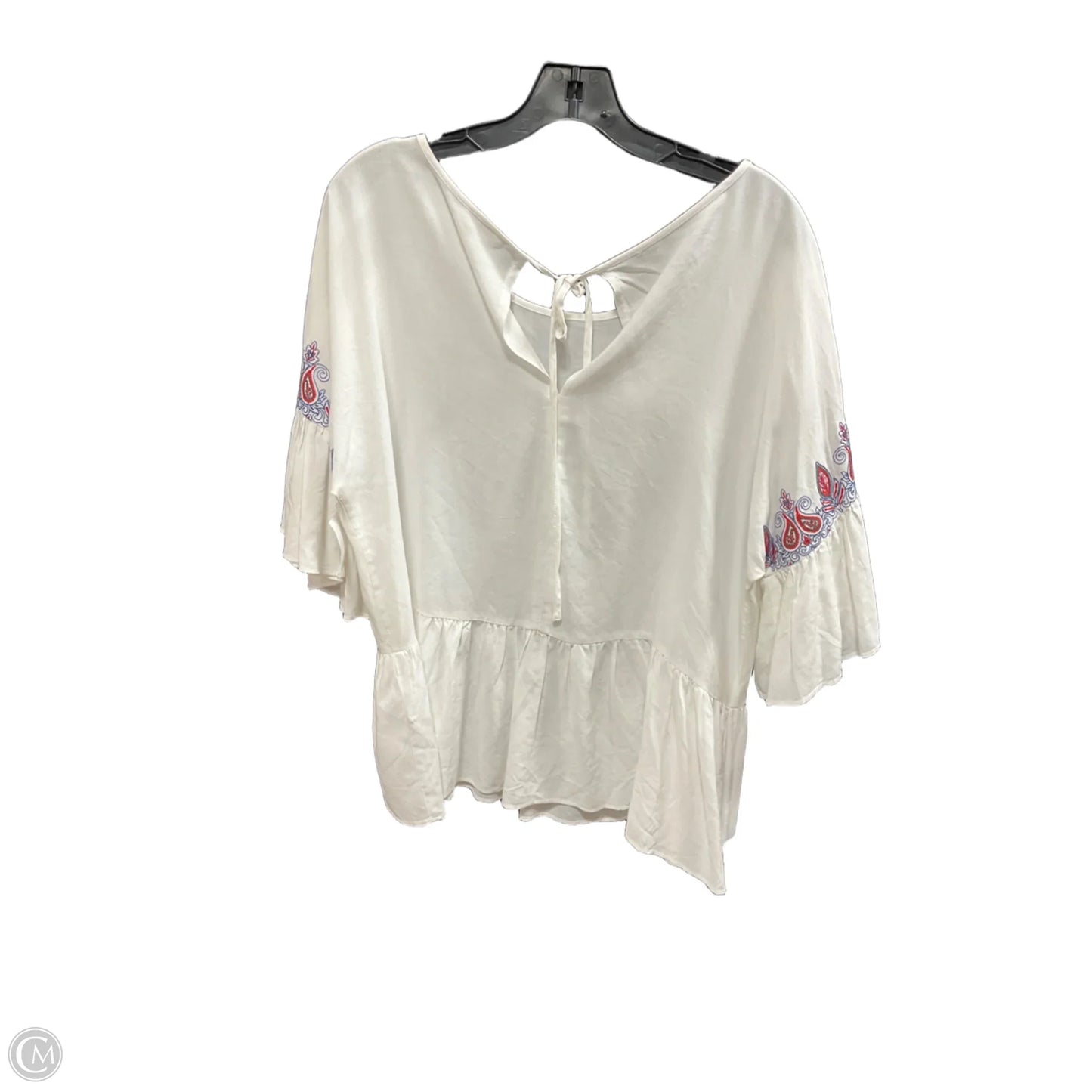 Top Long Sleeve By Ariat In Cream, Size: M