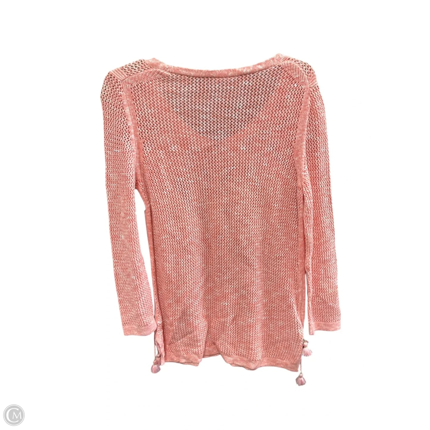 Sweater By Talbots In Orange, Size: M