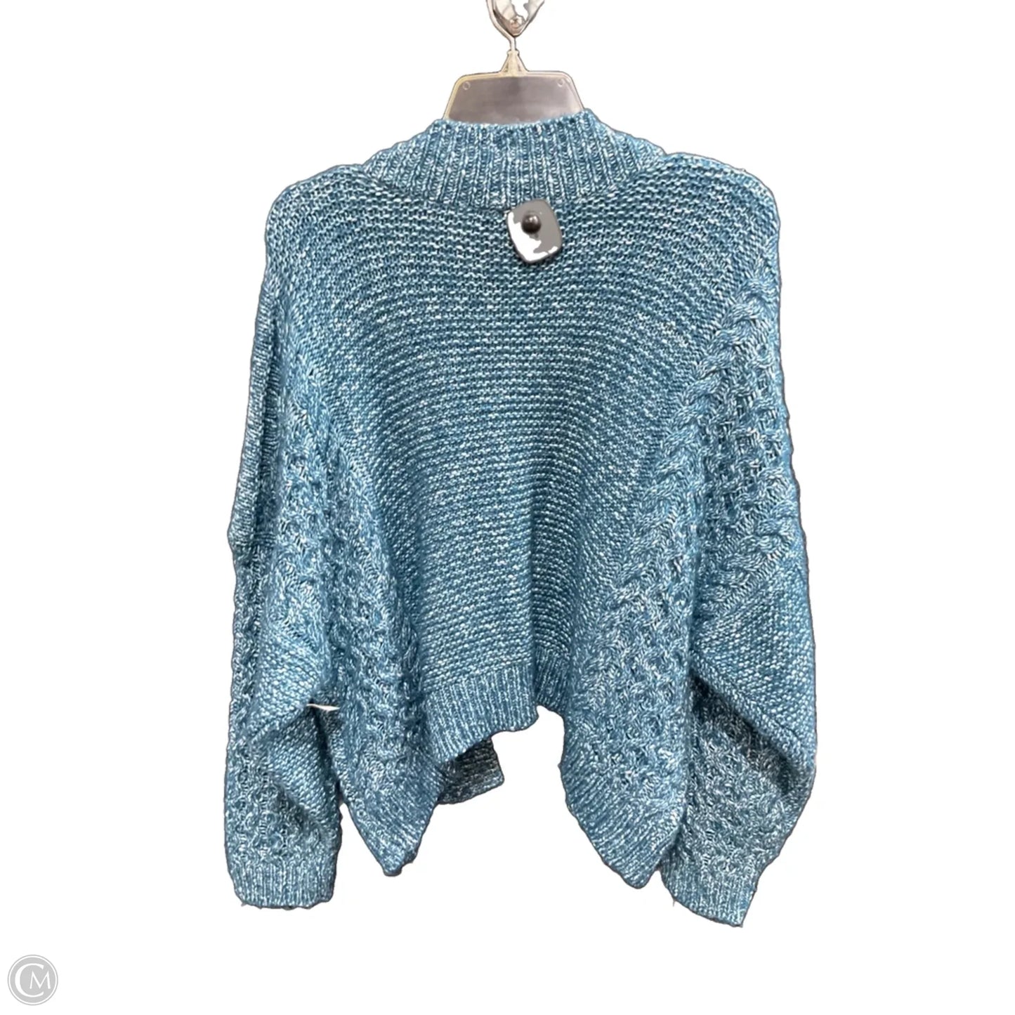 Sweater Cardigan By Cabi In Blue, Size: L