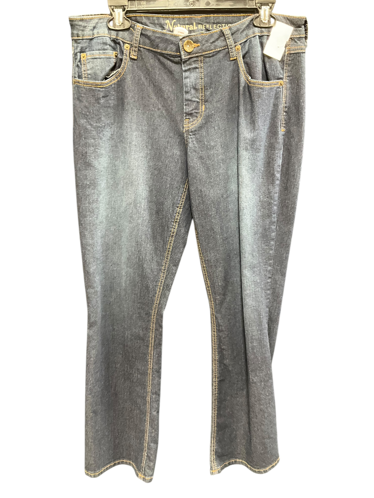 Jeans Straight By Natural Reflections Size: 12