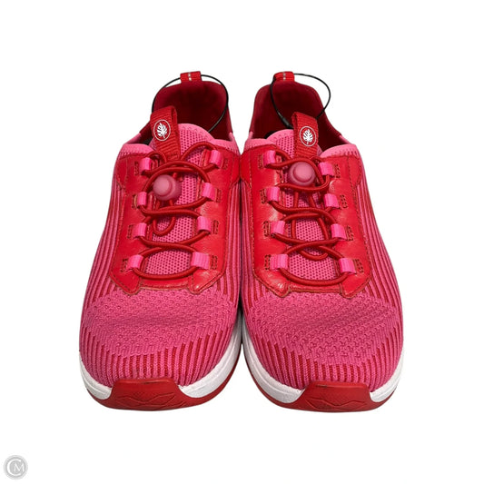 Shoes Sneakers By Nurture In Pink & Red, Size: 6