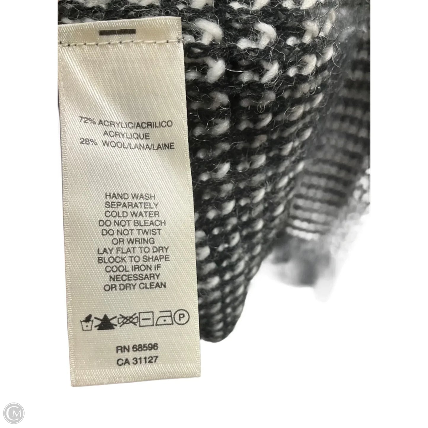 Sweater By Dkny In Black, Size: M