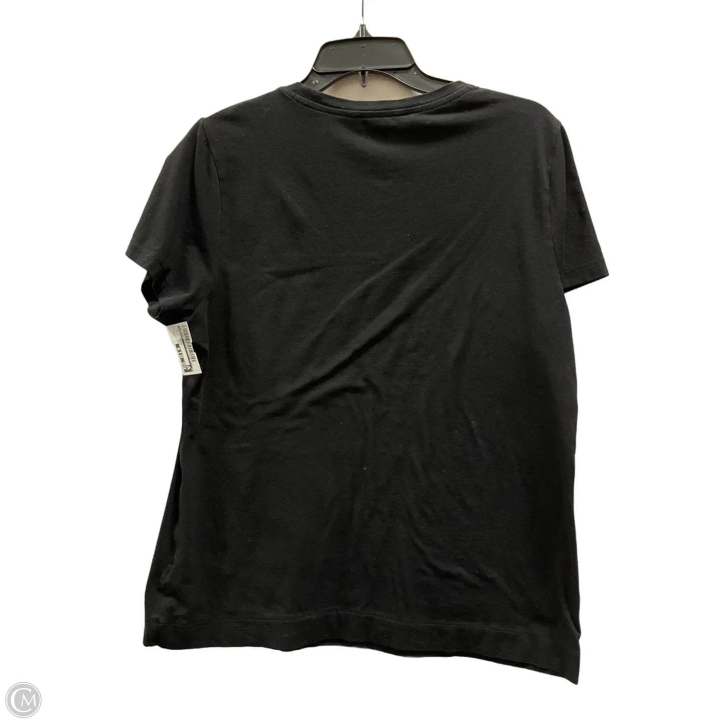 Top Short Sleeve Basic By Athleta In Black, Size: L