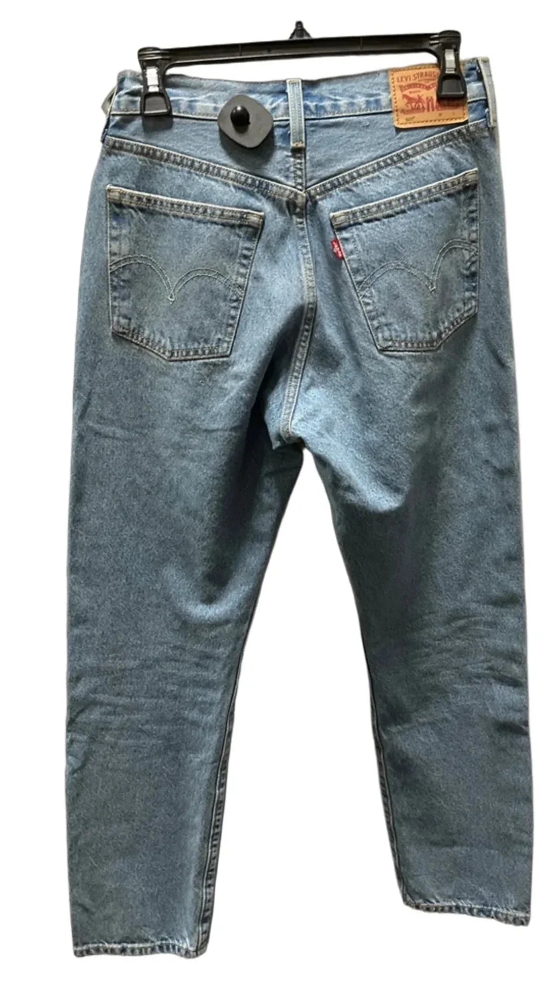 Jeans Straight By Levis In Blue, Size: 4