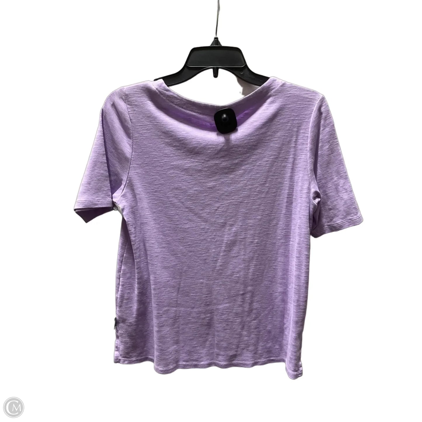 Top Short Sleeve Basic By Orvis In Purple, Size: S