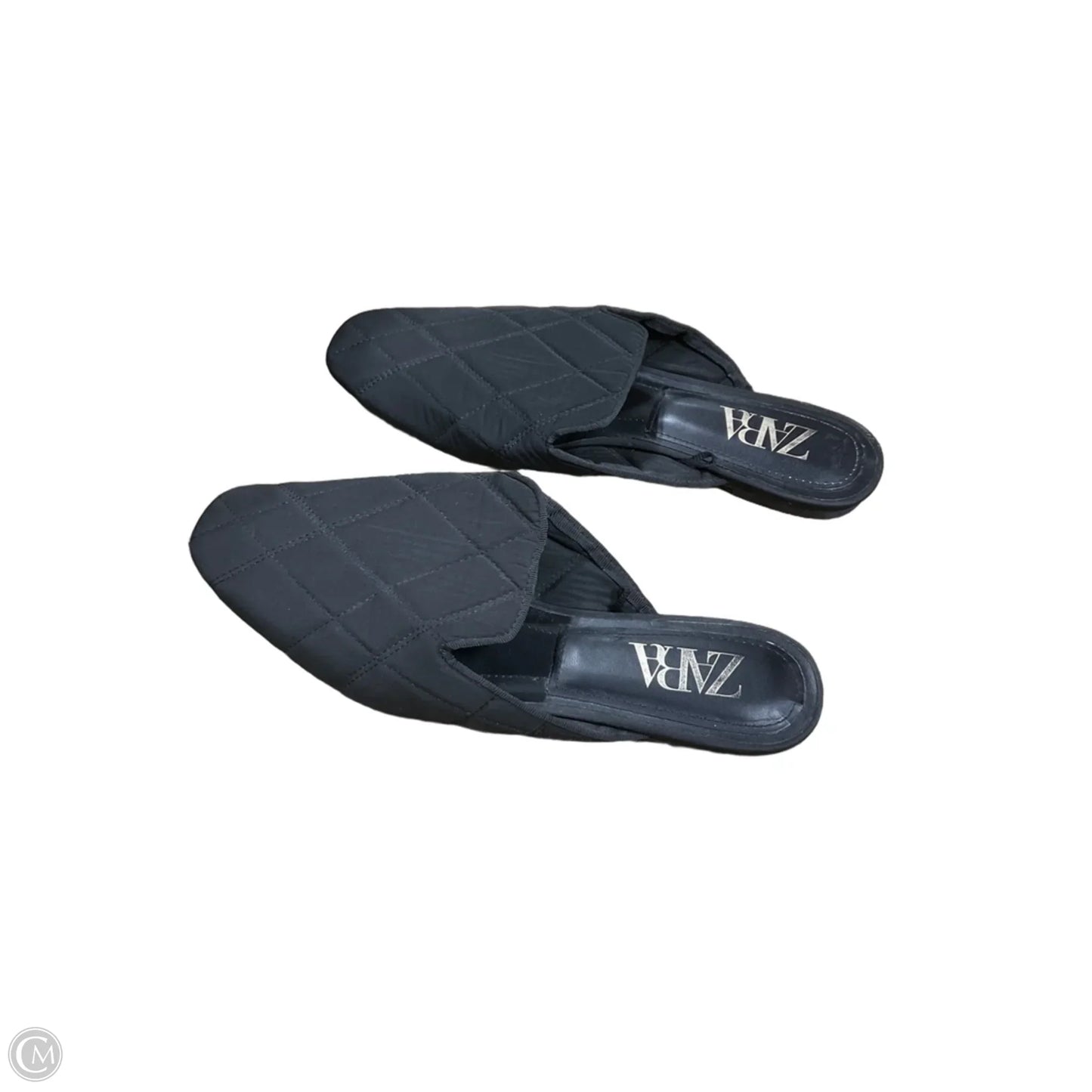 Shoes Flats By Zara In Black, Size: 9