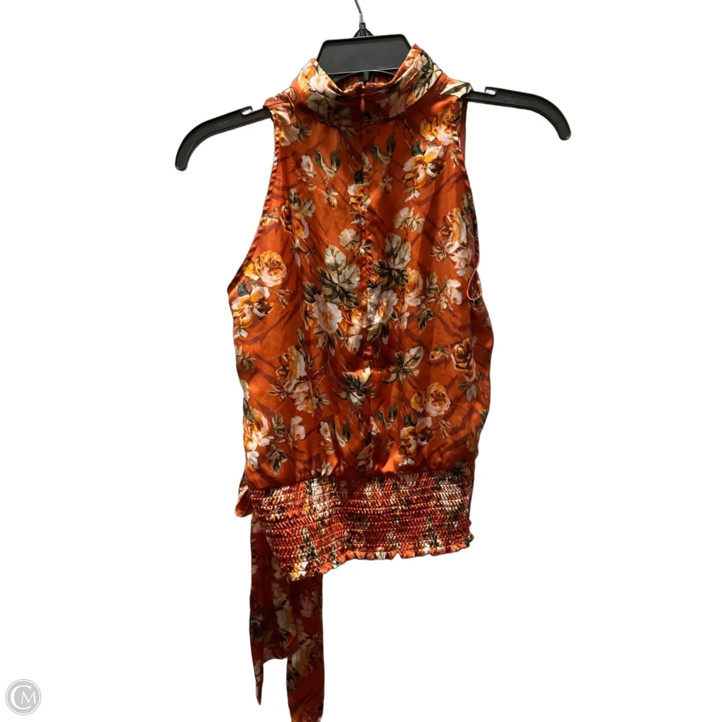 Top Sleeveless By White House Black Market In Orange, Size: M